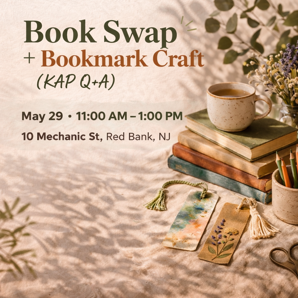 Cover art for #Book Swap + Bookmark Craft (w/ KAP Q+A) — Guided Growth Integrative Psychotherapy