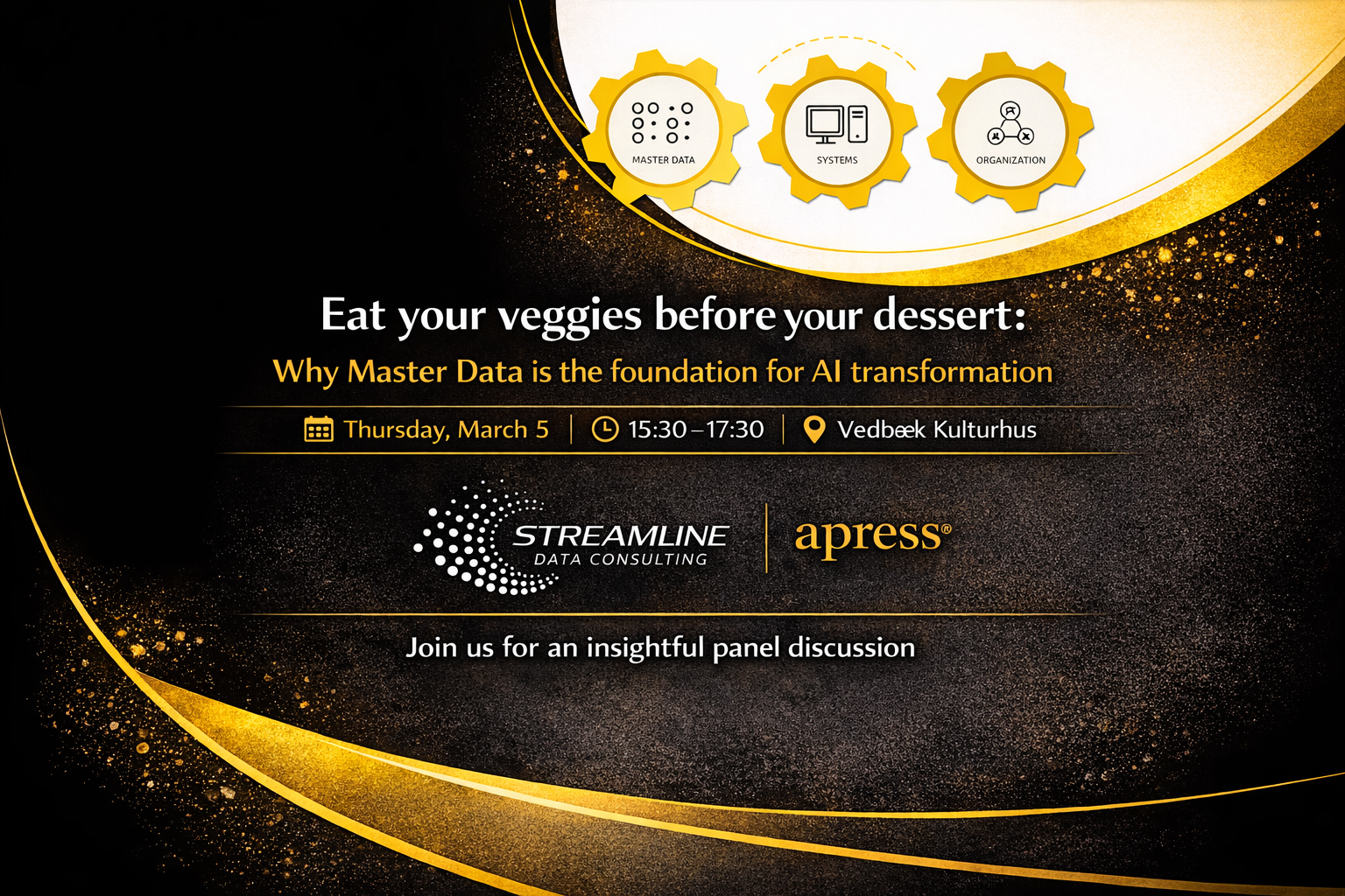 Eat your veggies before your dessert: Why Master Data is the foundation for AI transformation.