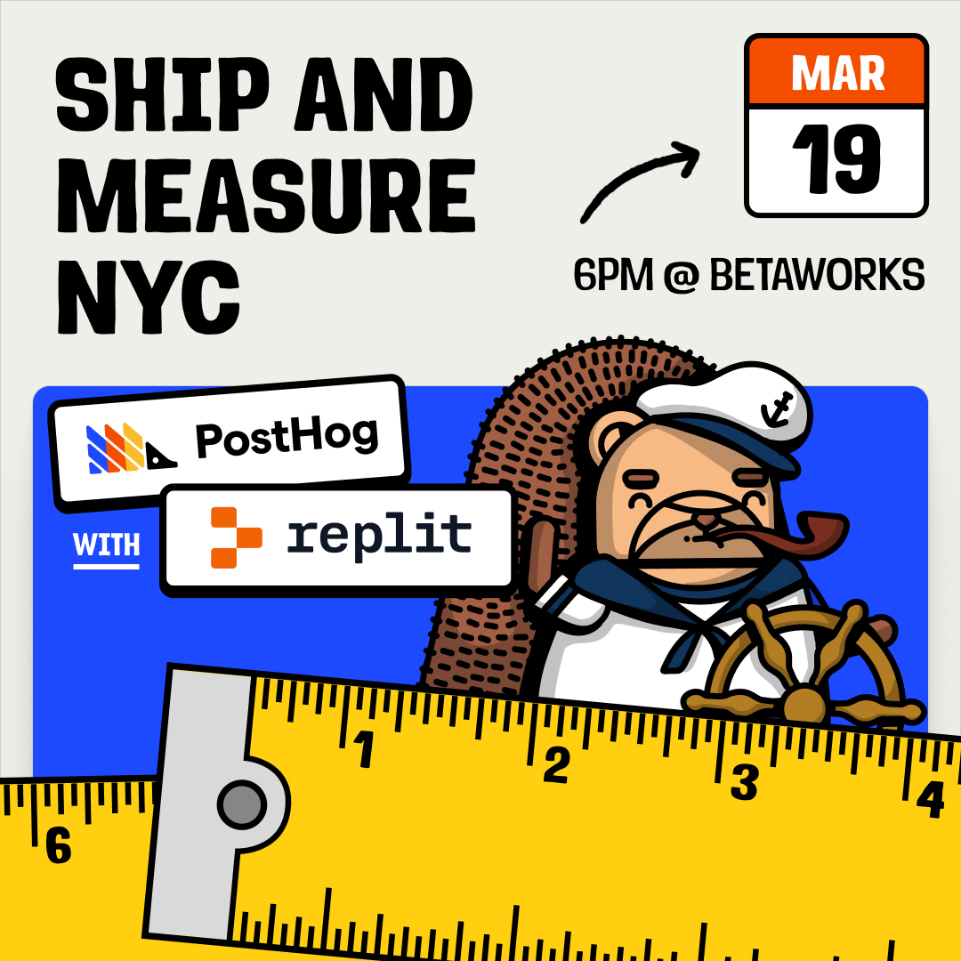 Ship and Measure NYC w/ PostHog + Replit