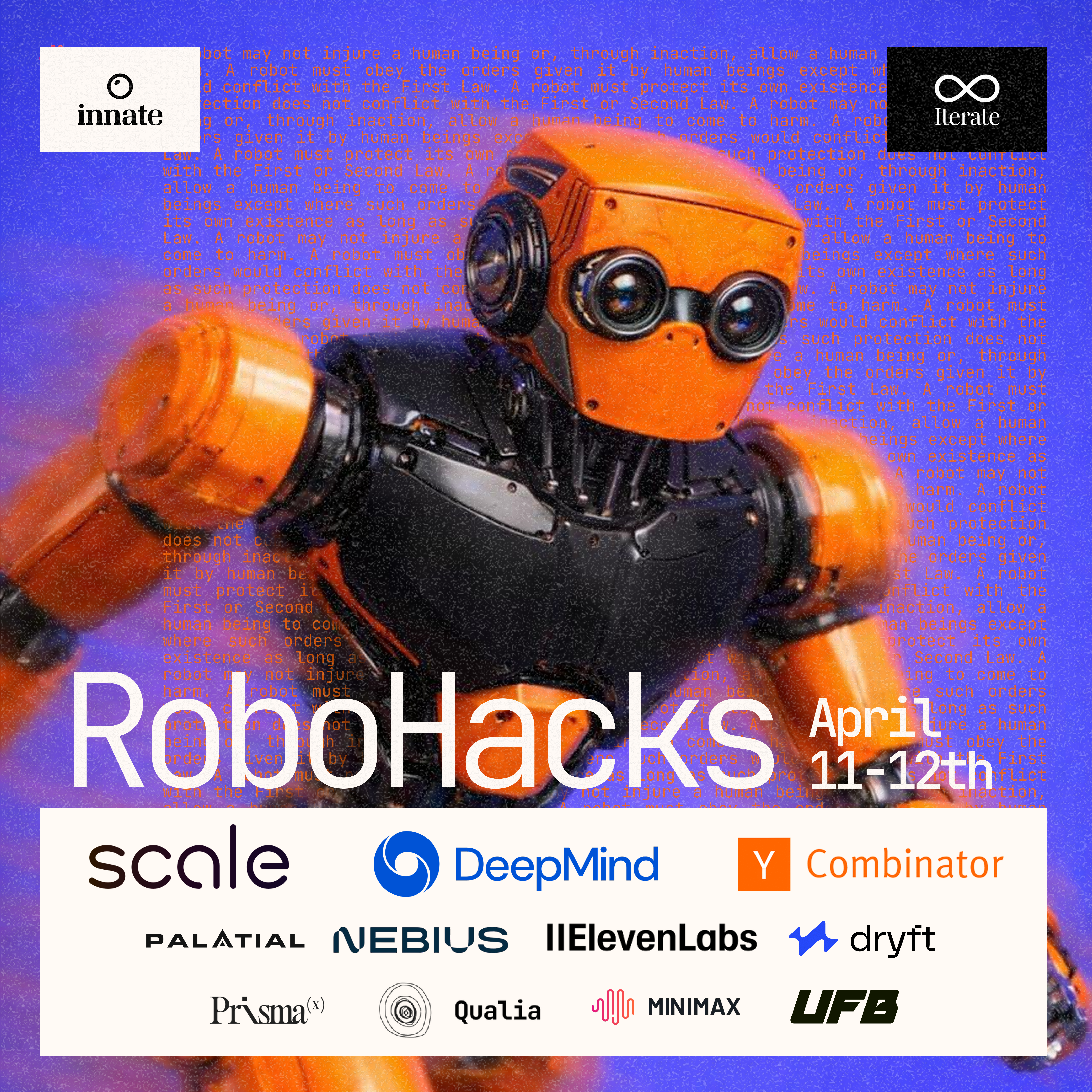 RoboHacks | Hosted at Y Combinator