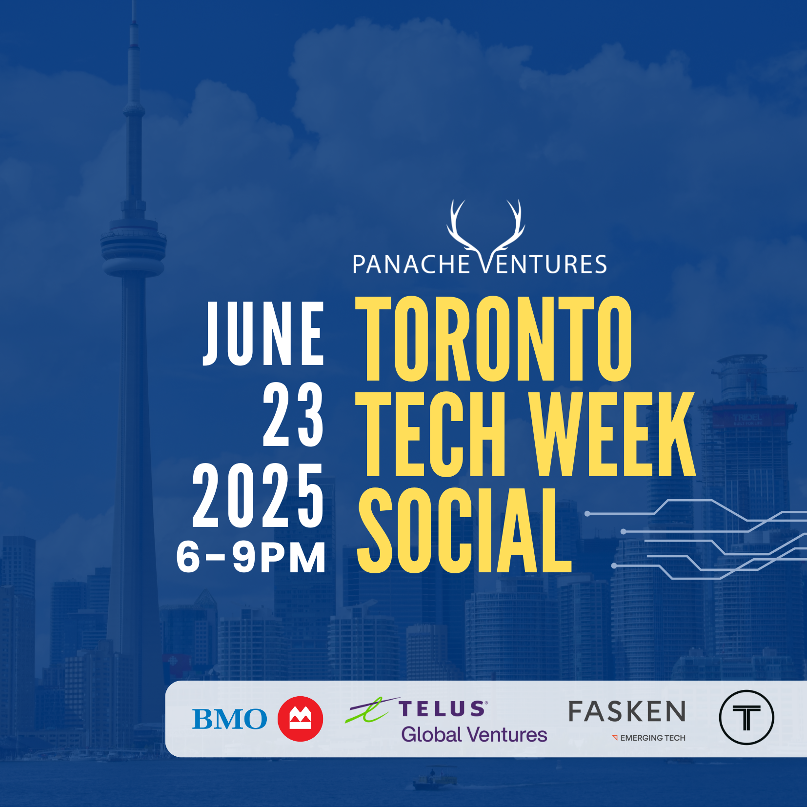 Panache Ventures Toronto Tech Week Social
