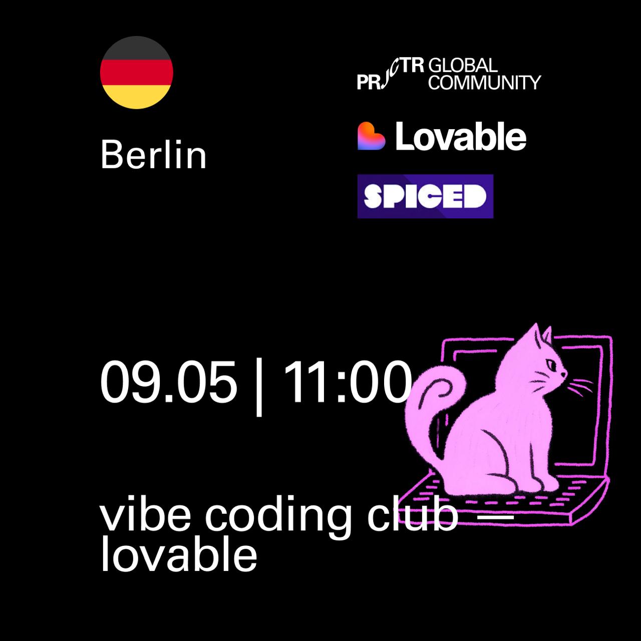 Berlin. Vibe Coding Club - Lovable