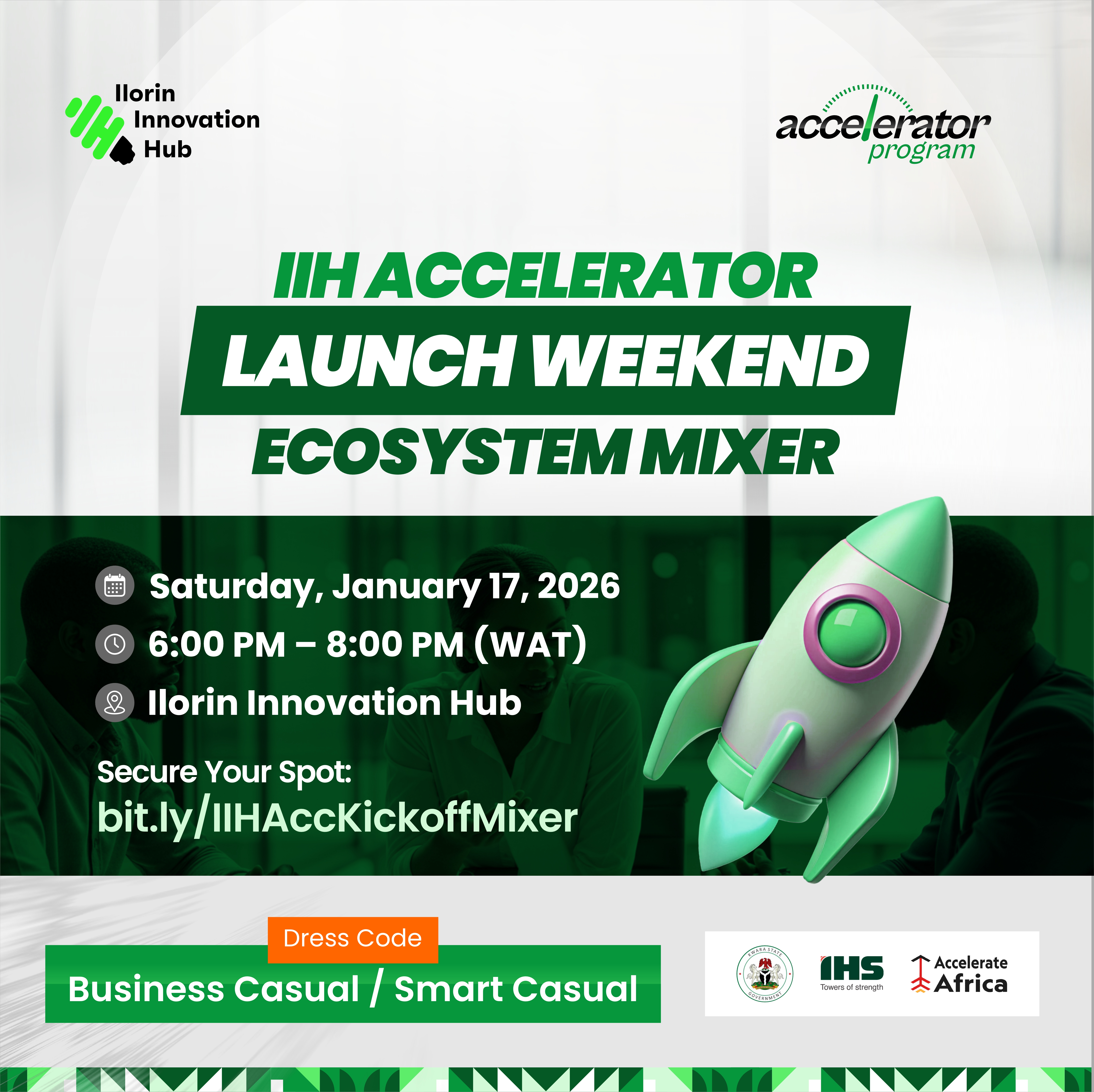 IIH Accelerator Program Launch Ecosystem Mixer