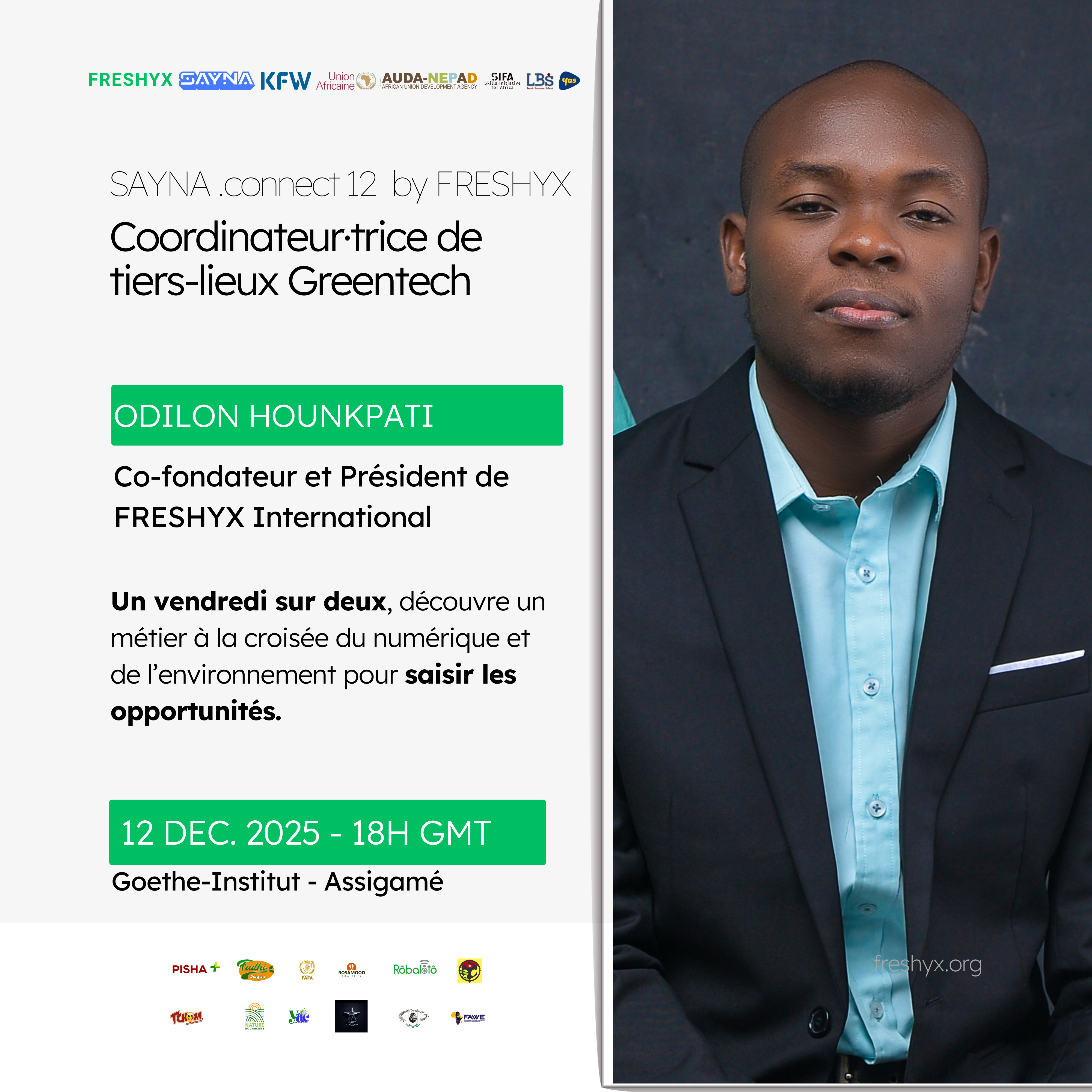 🛑 Dernière session: Focus sur la Greentech ! | SAYNA .connect 12