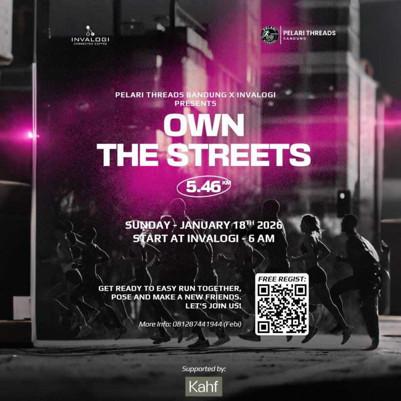 OWN THE STREETS PELARI THREADS BANDUNG X INVALOGI