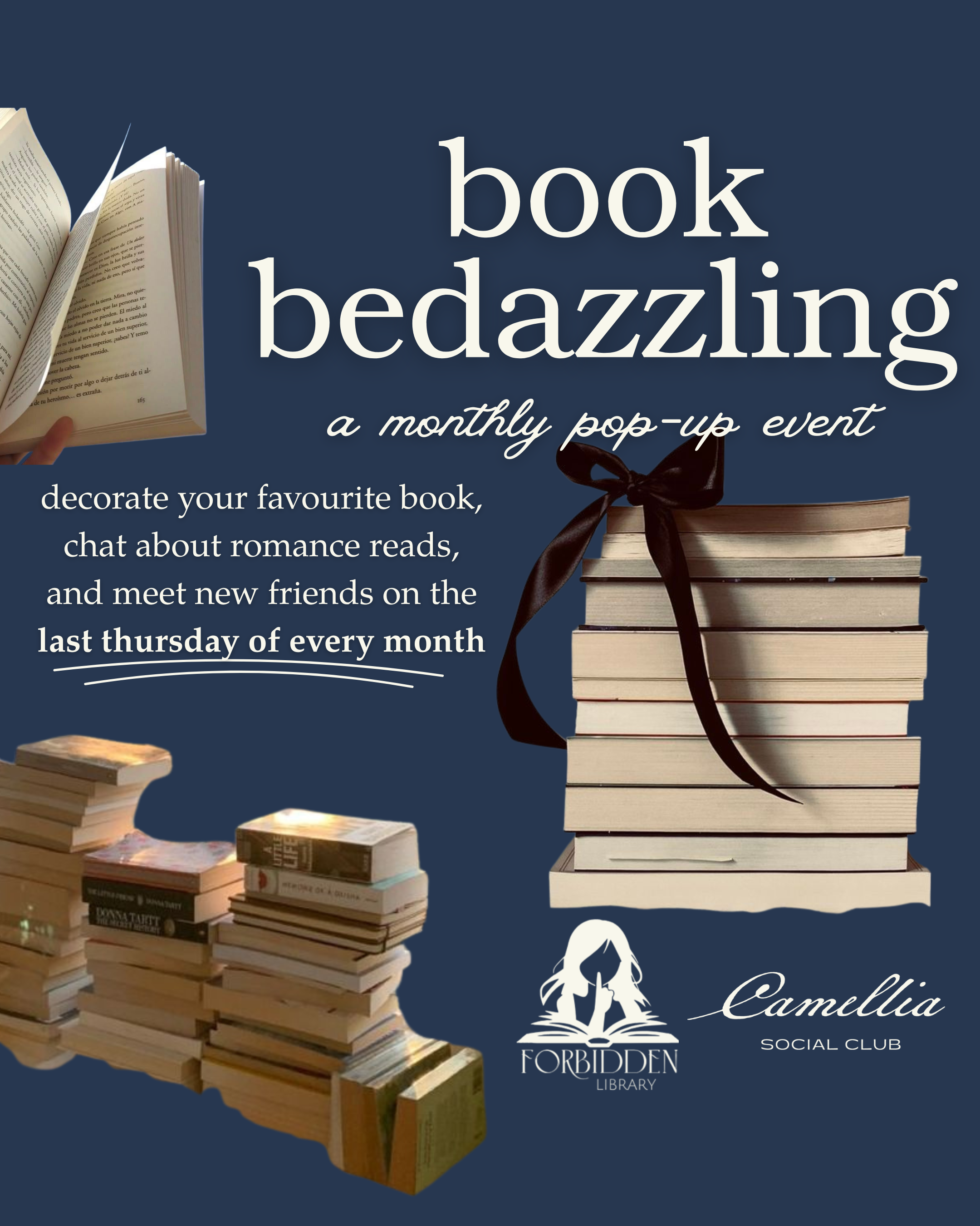 February Book Bedazzling