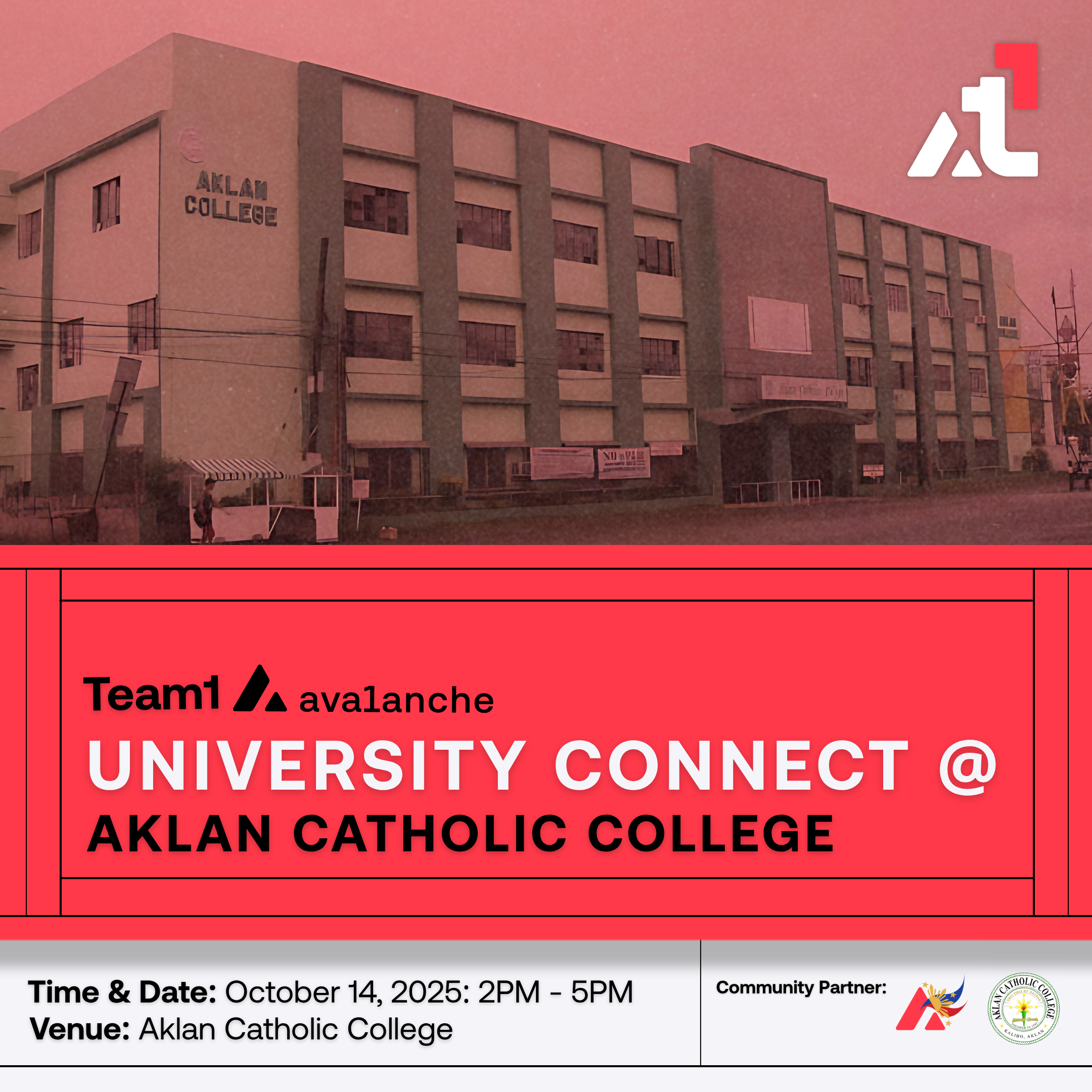 Team1 Avalanche University Connect @ Aklan Catholic College