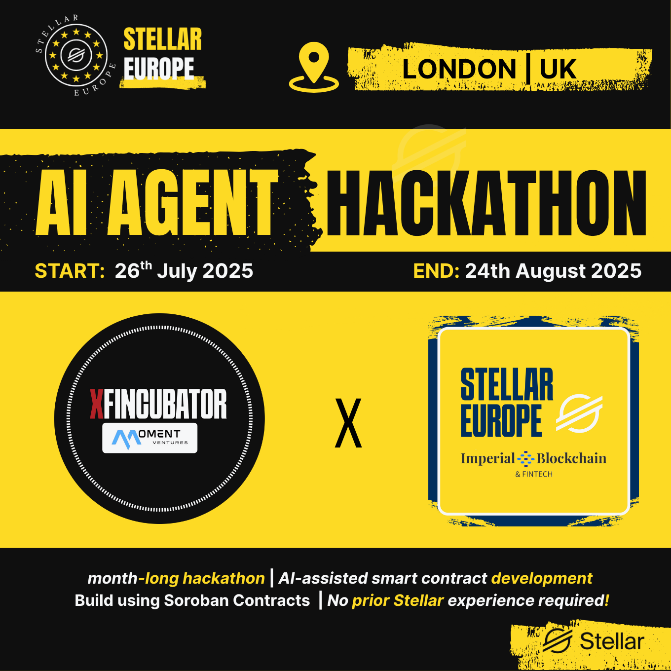 Stellar Ambassador UK Chapter x UK AI Agent Hackathon