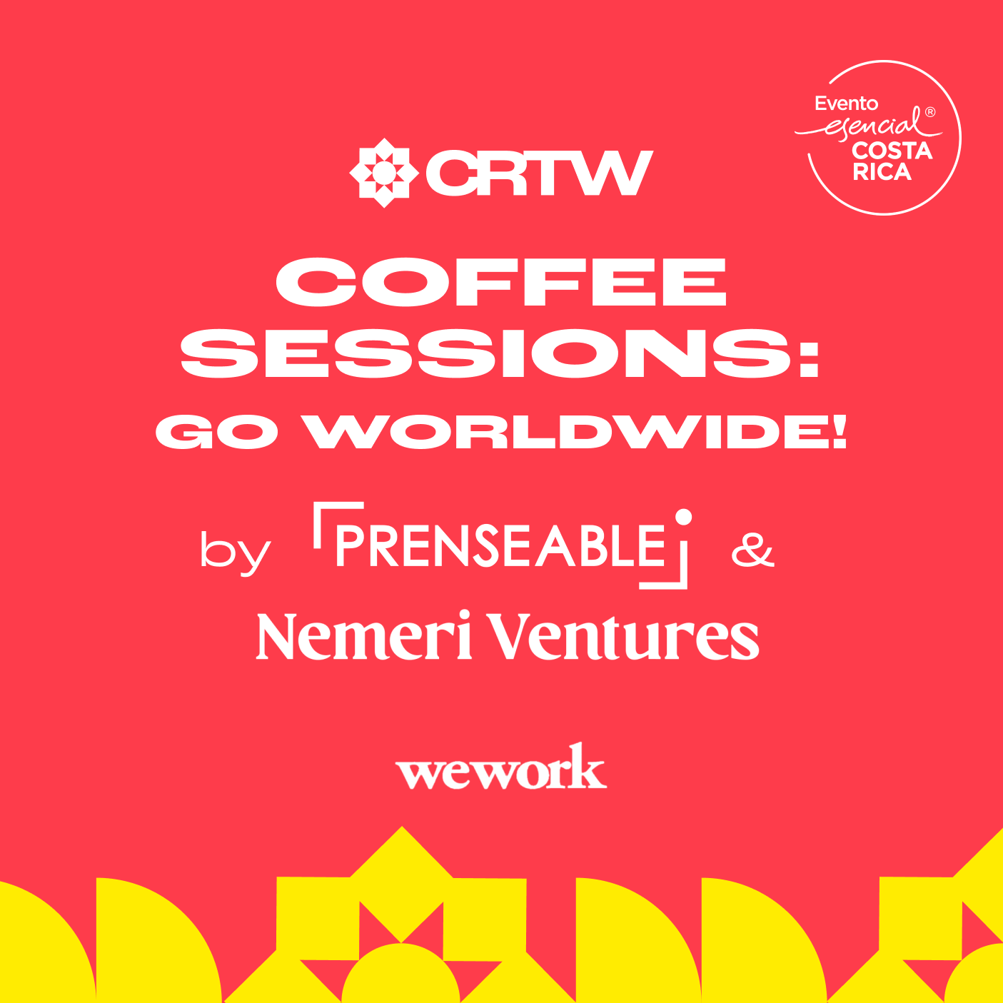 CRTW Coffee Sessions: Go Worldwide! by Prenseable & Nemeri Ventures