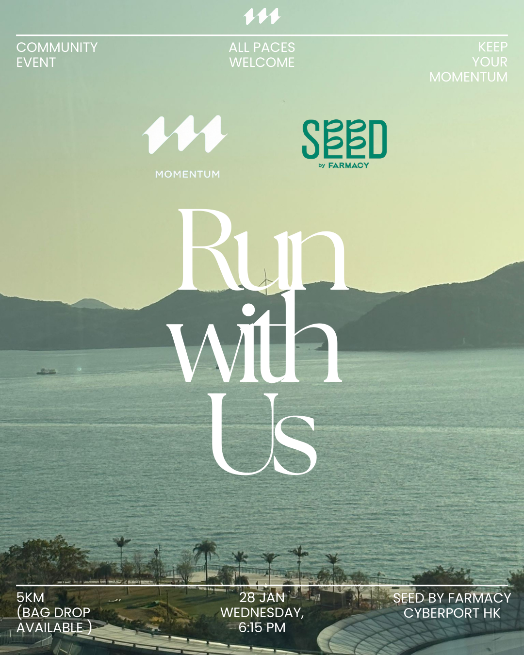 1st Momentum Run x SEED by Farmacy