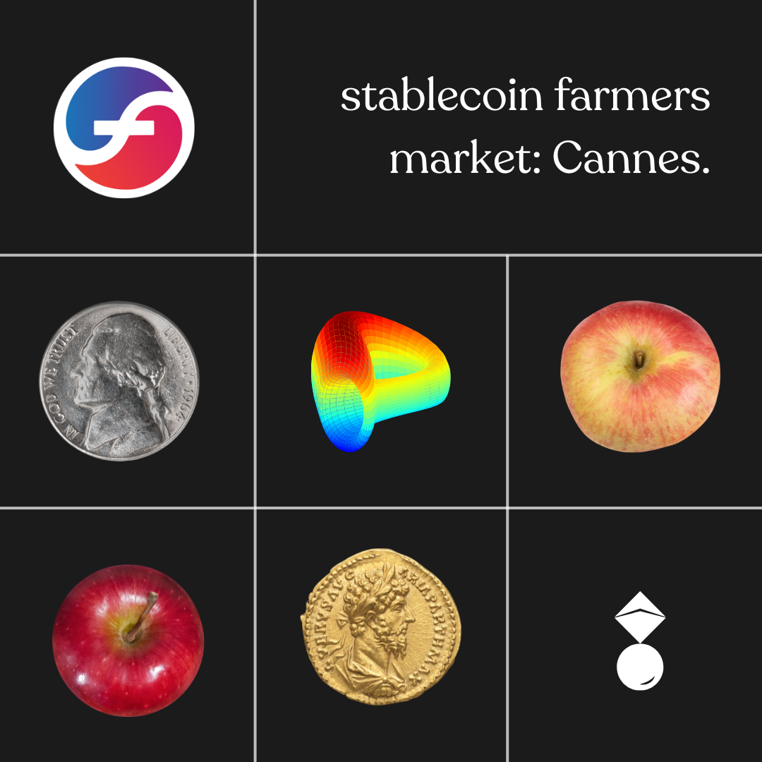 Crypto Nomads | Stablecoin Farmers Market: Cannes
