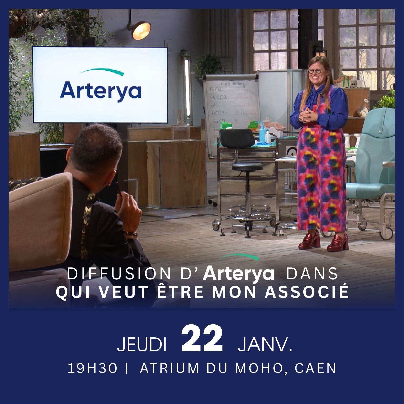 Arterya dans Qui veut être mon associé ? - Diffusion en direct & retour d’expérience