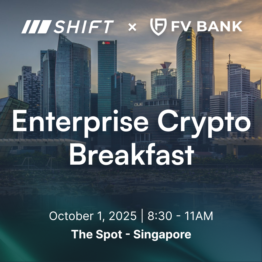 Crypto Nomads | Shift Markets x FV Bank Enterprise Crypto Breakfast