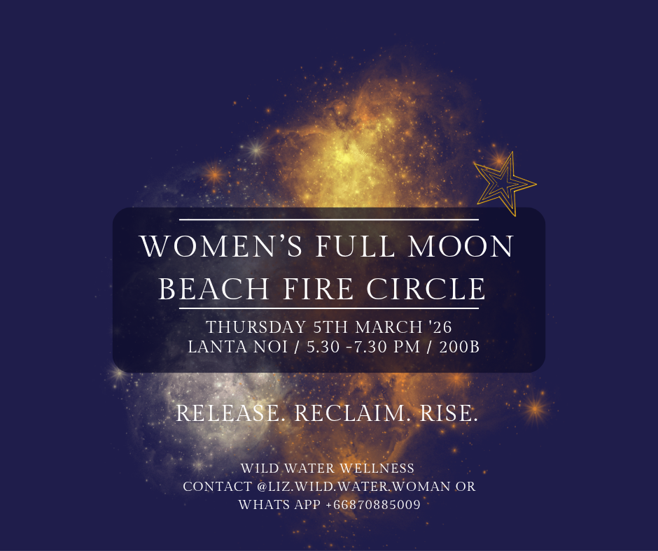 Womens Full Moon Beach Fire Circle 🌕