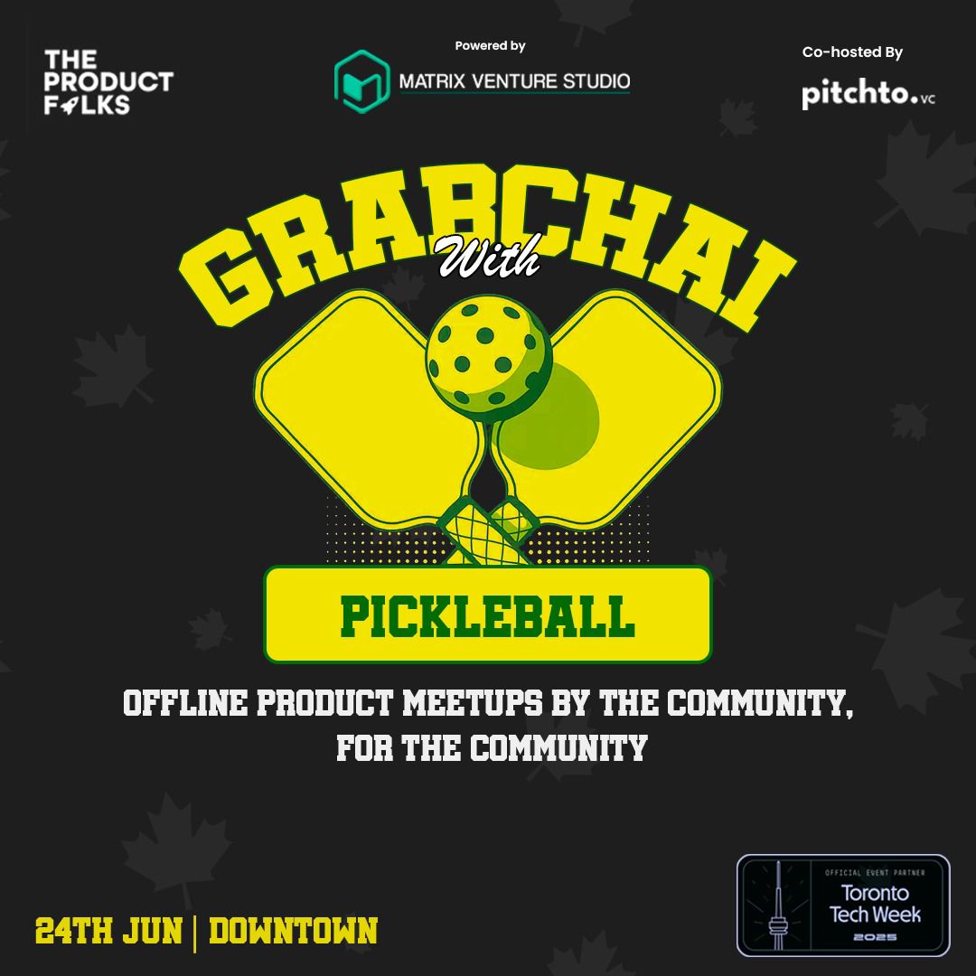 Grabchai with Pickleball Powered By Matrix Venture Studio