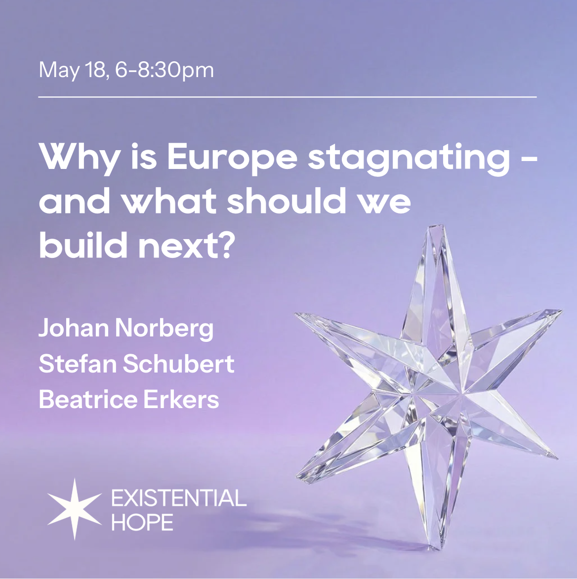 Why is Europe stagnating – and what should we build next?