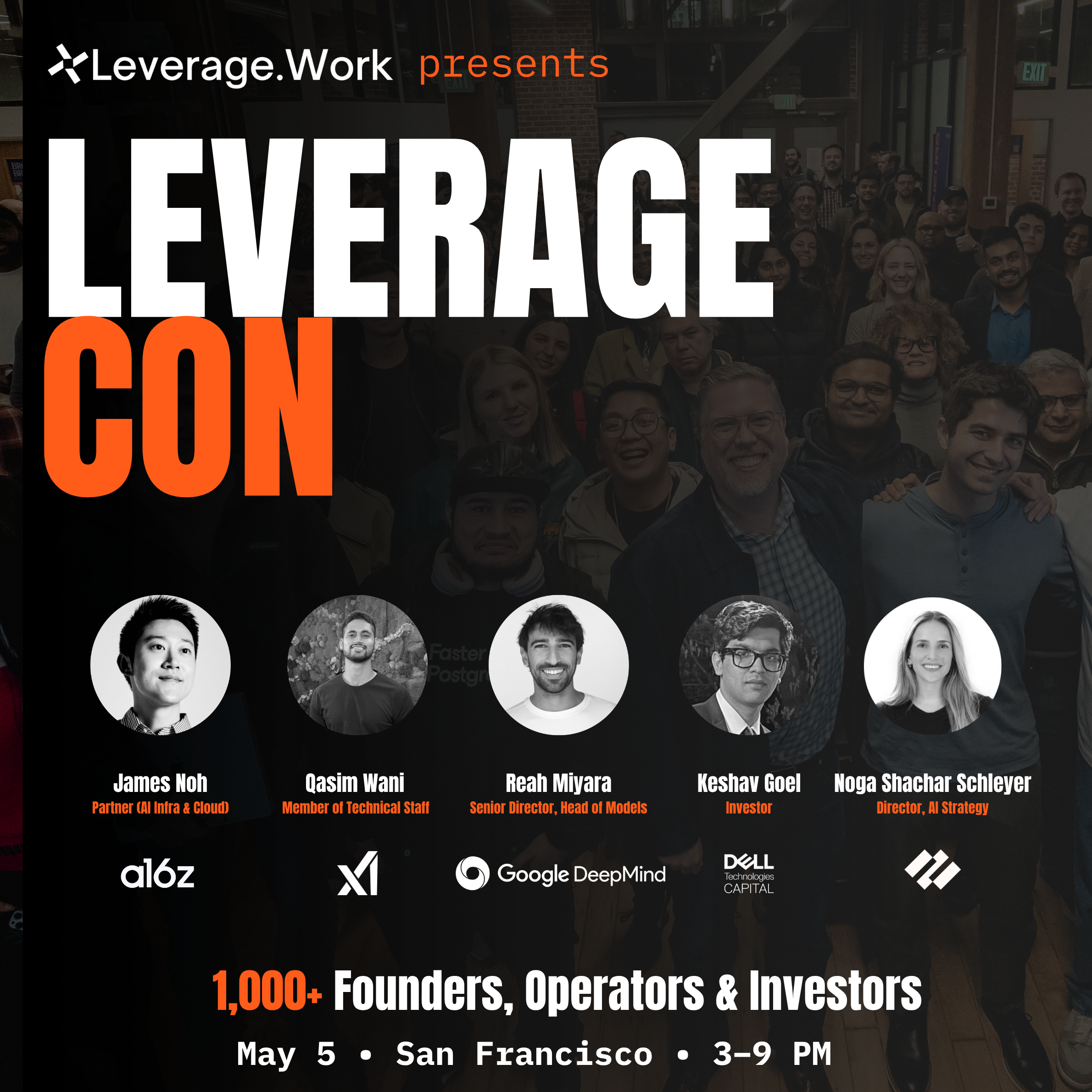 LeverageCon | Panelists at xAI, A16z, Palo Alto Networks, Google DeepMind