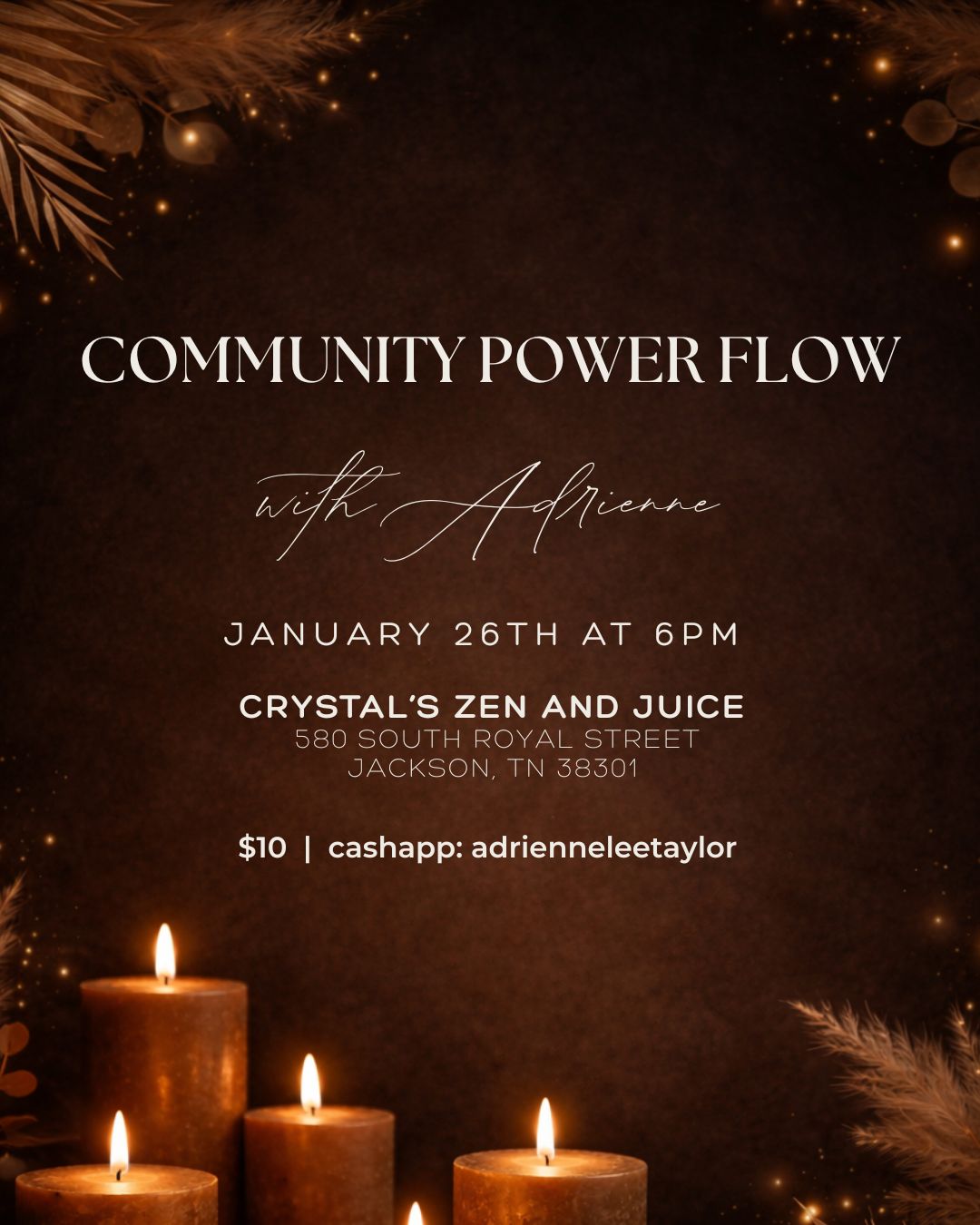 Community Power Flow with Adrienne