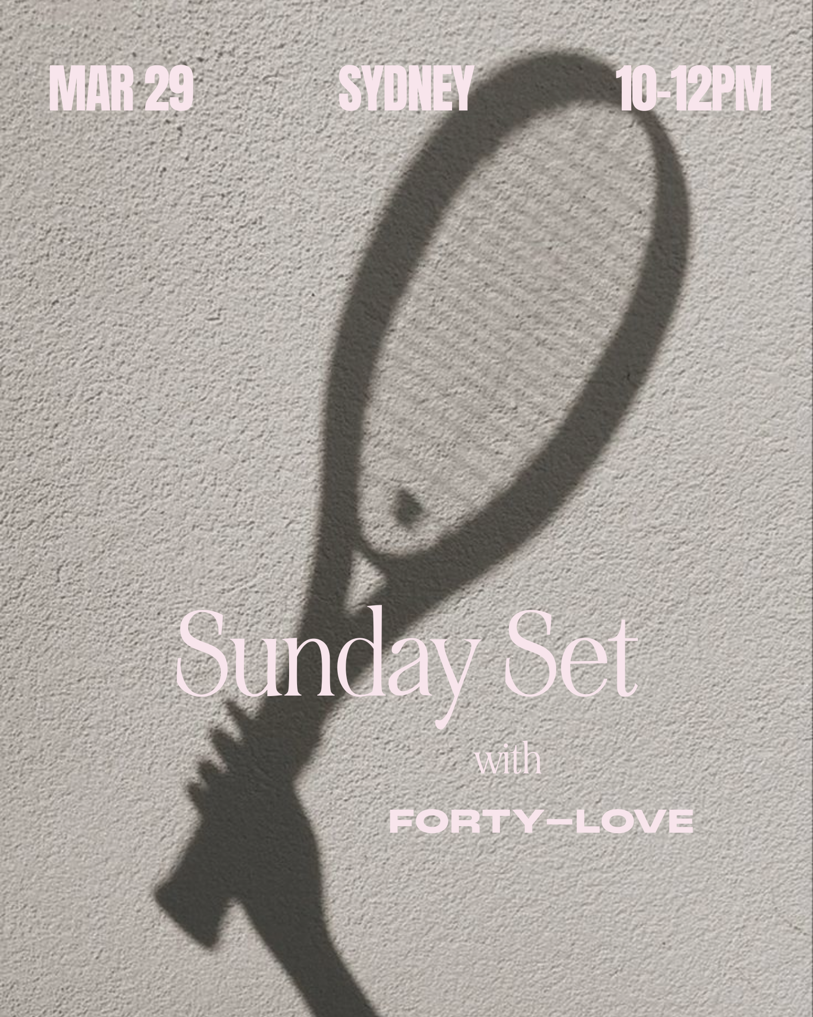Forty-Love - Sunday Set | Women's Social Doubles