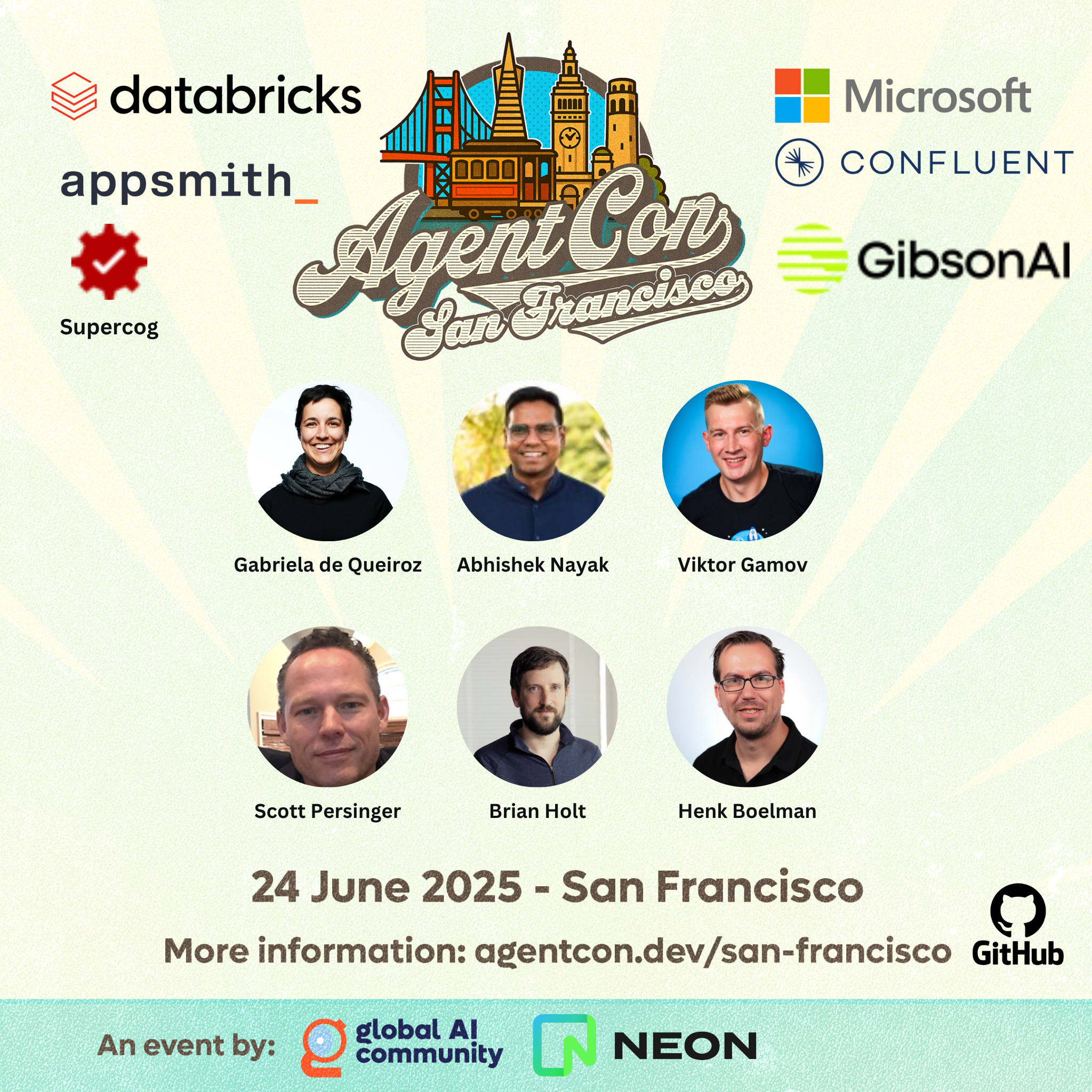 AgentCon 2025 in San Francisco @GitHub Office