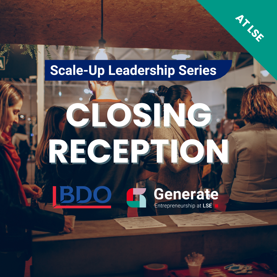 Cover art for #Scale-Up Leadership Series: Closing Event — London, England