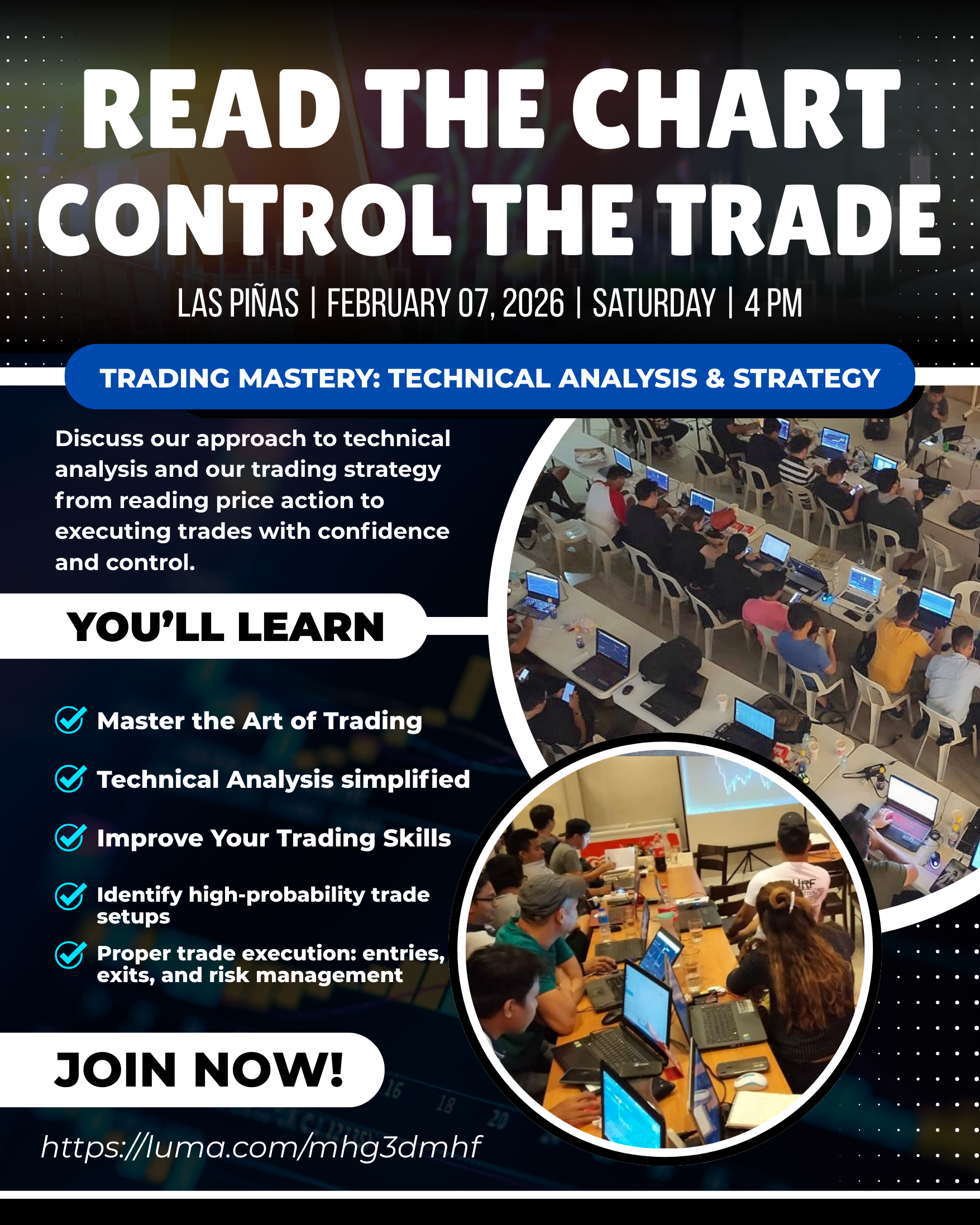 Read the chart, Control the Trade: Technical Analysis & Strategy