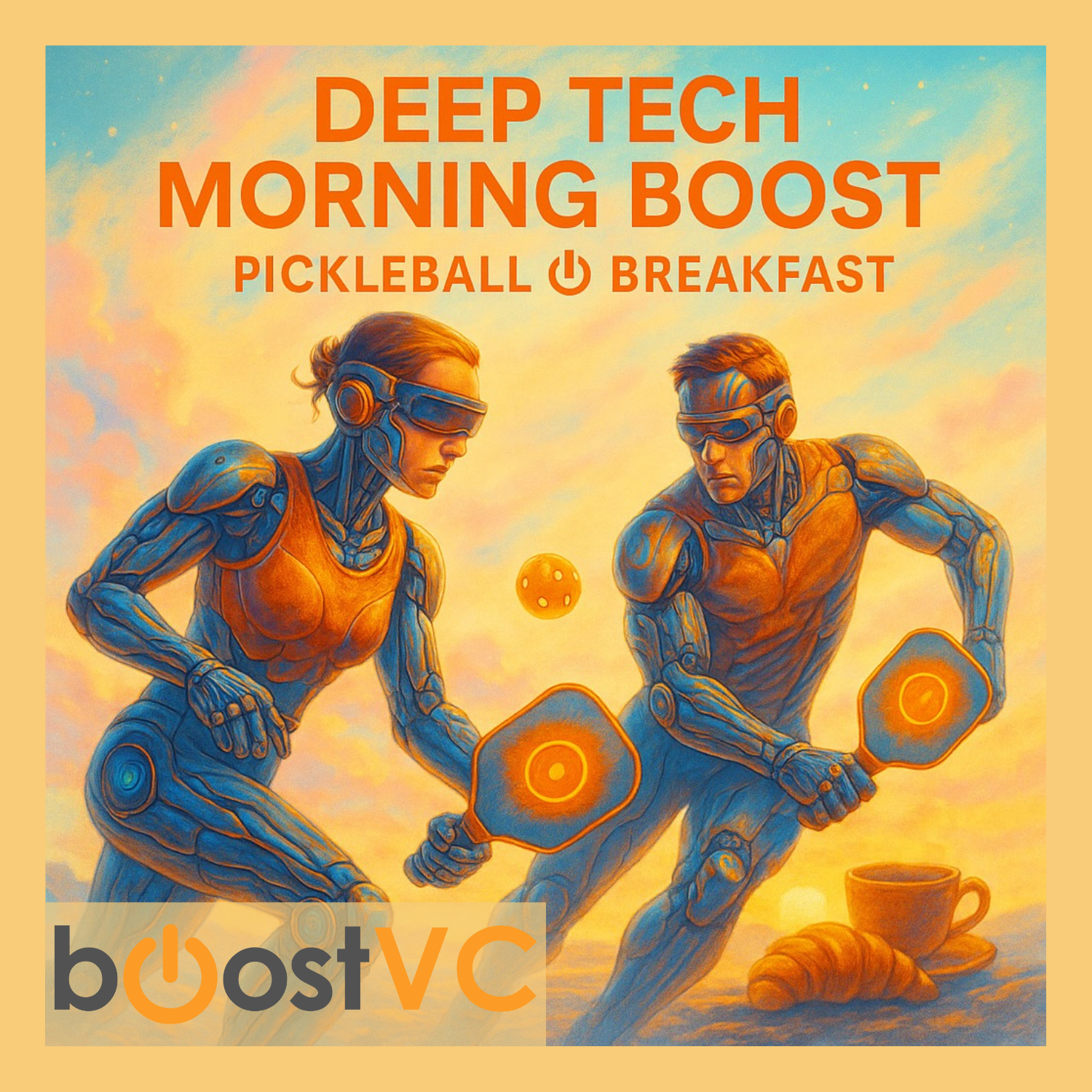 Deep Tech Morning Boost ⏻: Pickleball & Breakfast