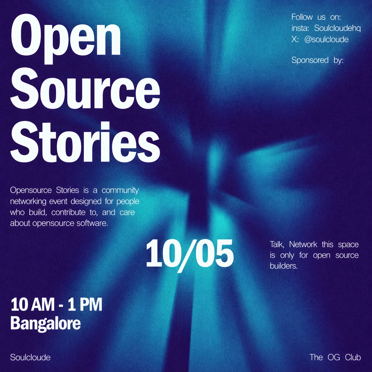 Opensource Stories — Bangalore