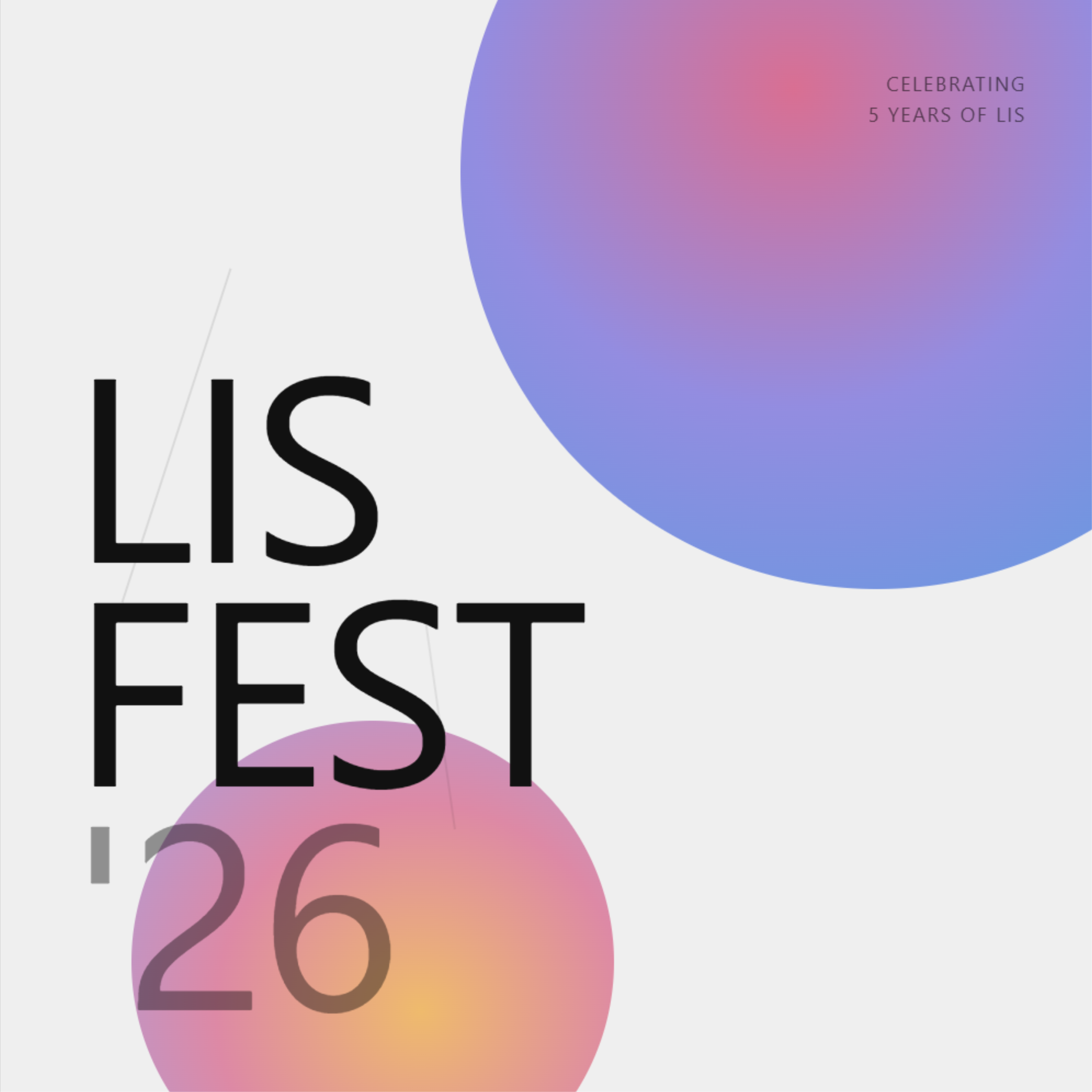 Cover art for #LIS FEST 2026 — The London Interdisciplinary School