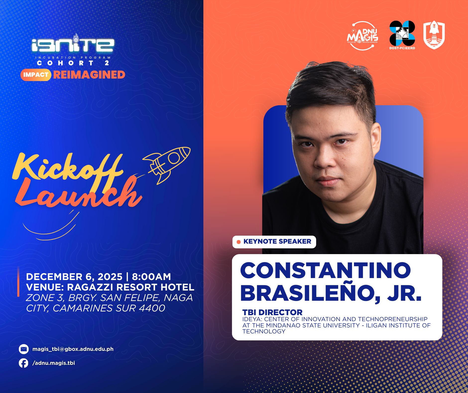 IGNITE Incubation Program Cohort 2 – Kickoff Launch