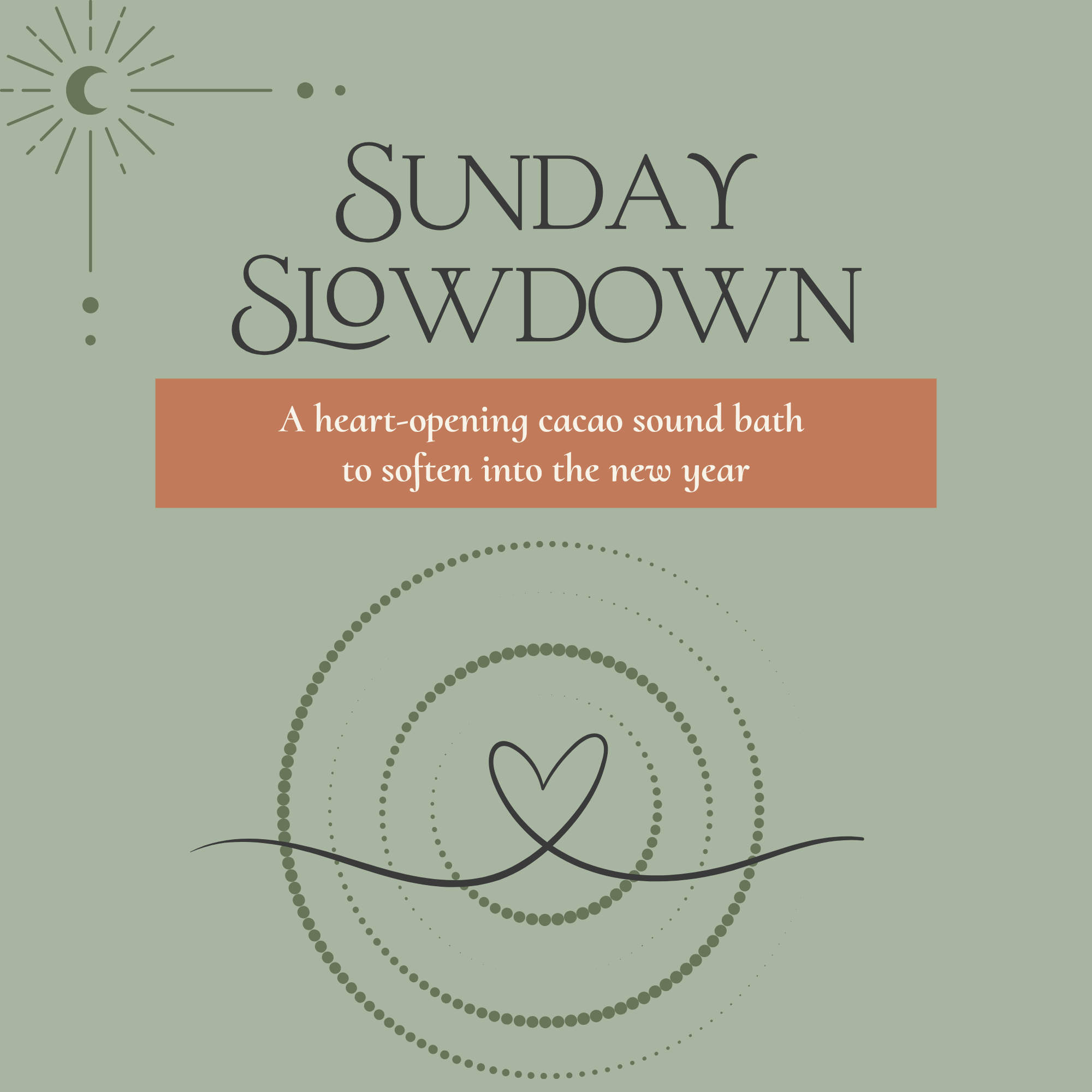 The Sunday Slowdown