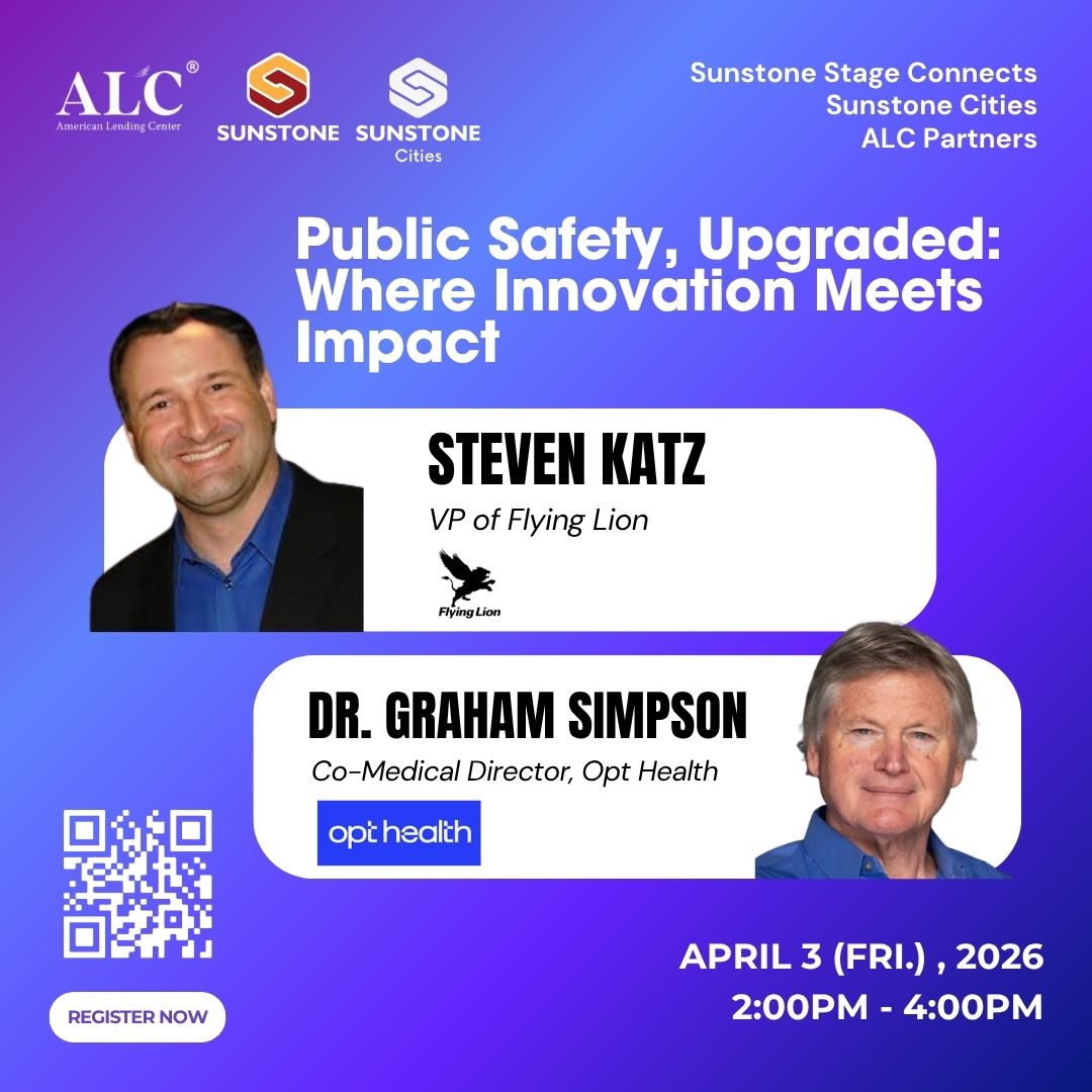 Public Safety, Upgraded: Where Innovation Meets Impact | Sunstone Stage Connects
