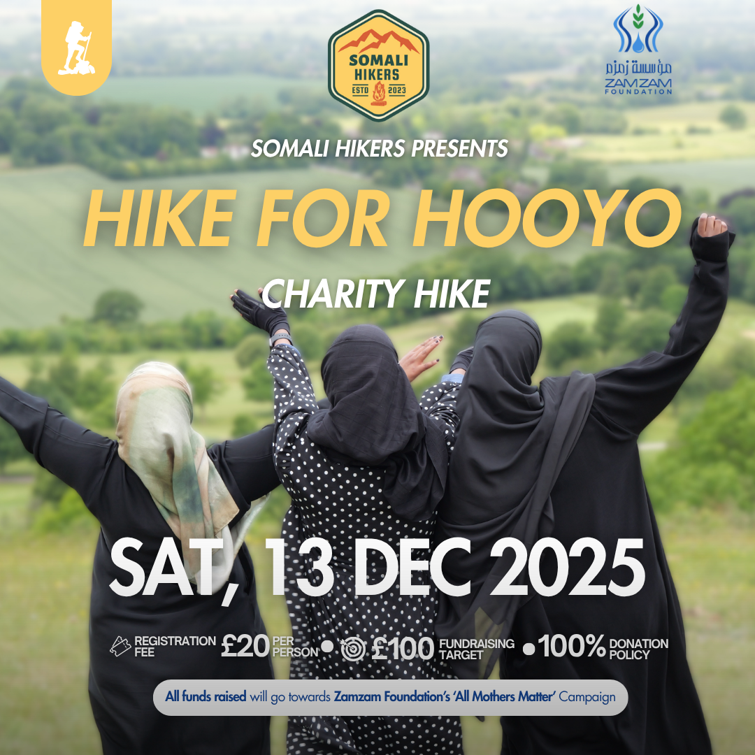 Somali Hikers: Hike for Hooyo