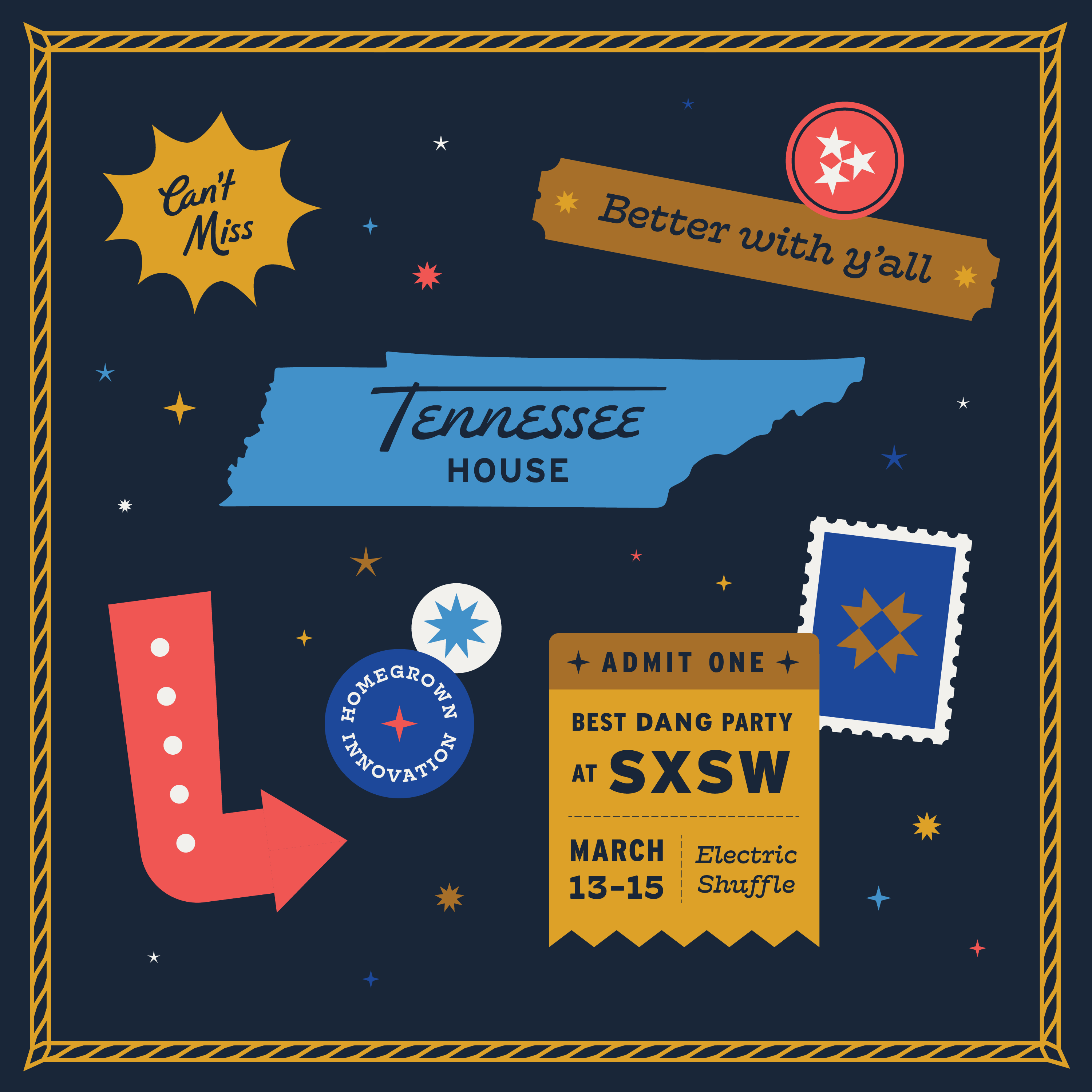 Tennessee House: Power Up with Knoxville & Oak Ridge, then Meet Memphis