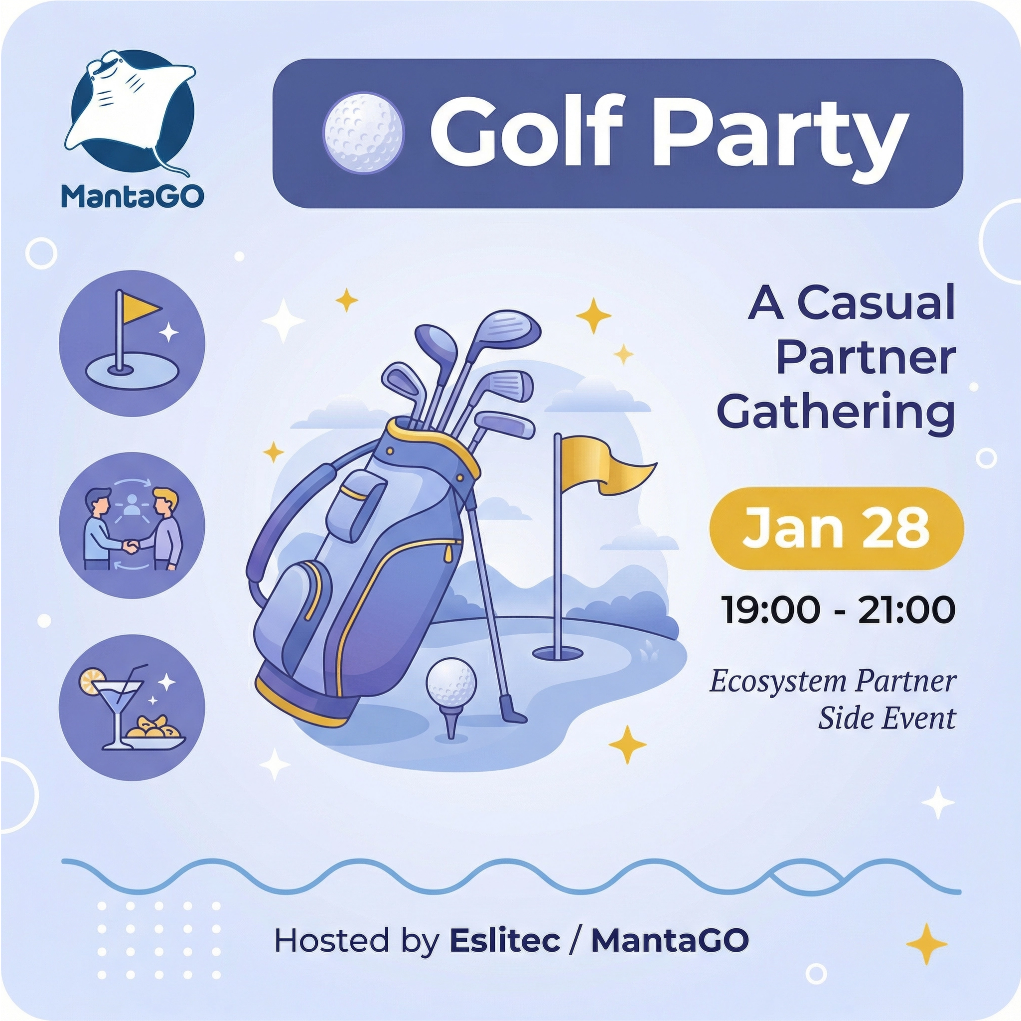 Indoor Golf Party