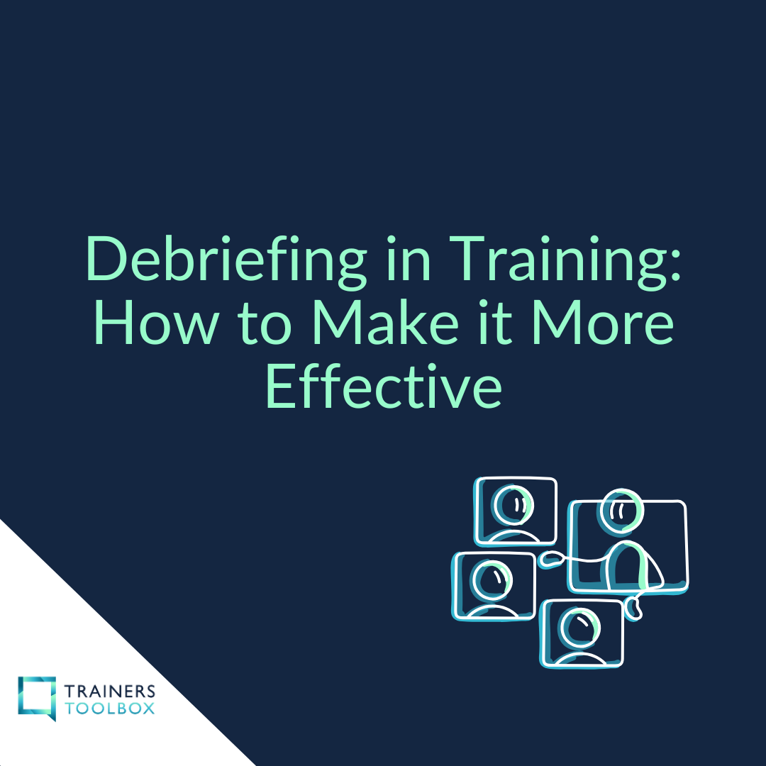 Masterclass - Debriefing in Training - How to Make it More Effective