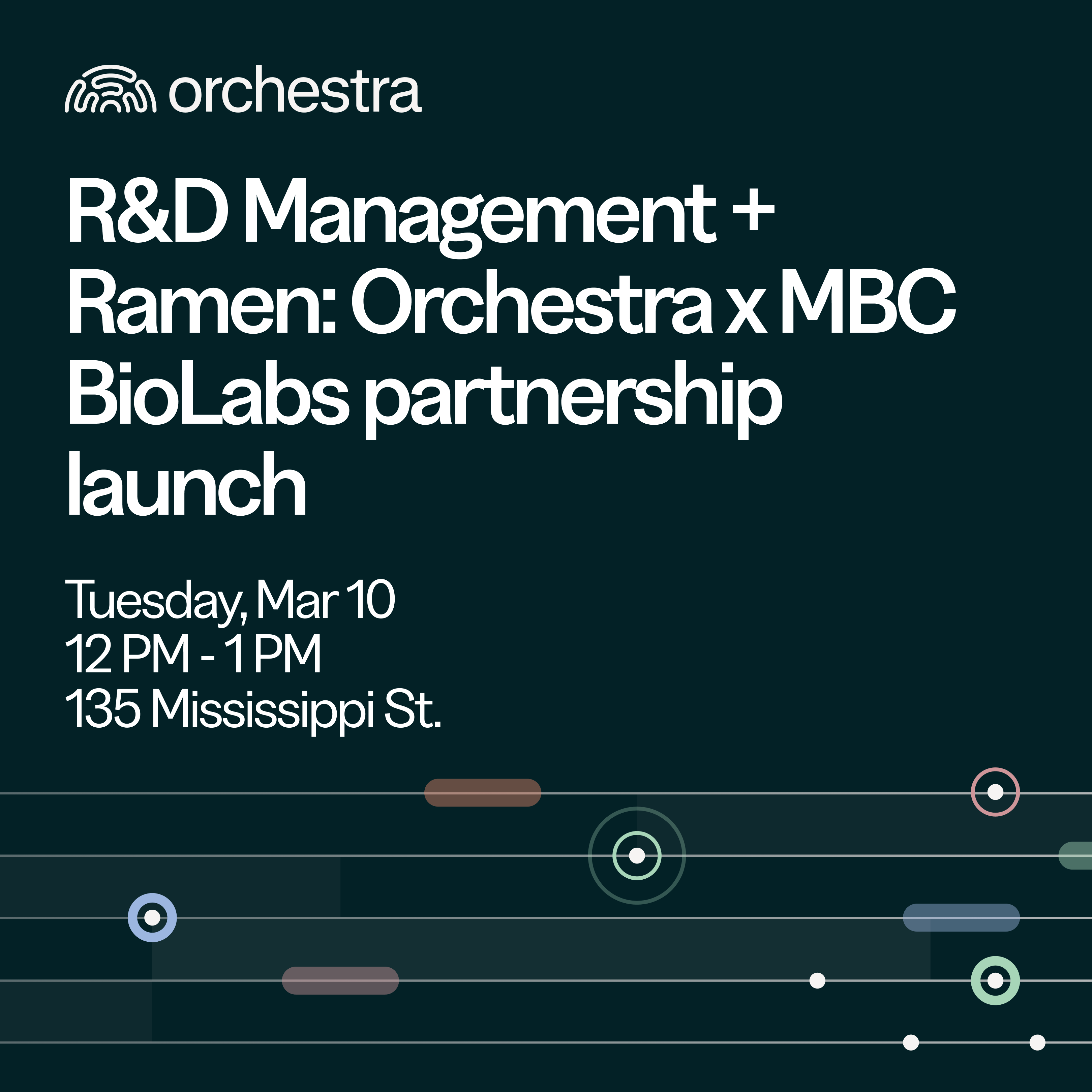 R&D Management + Ramen: Orchestra x MBC partnership launch