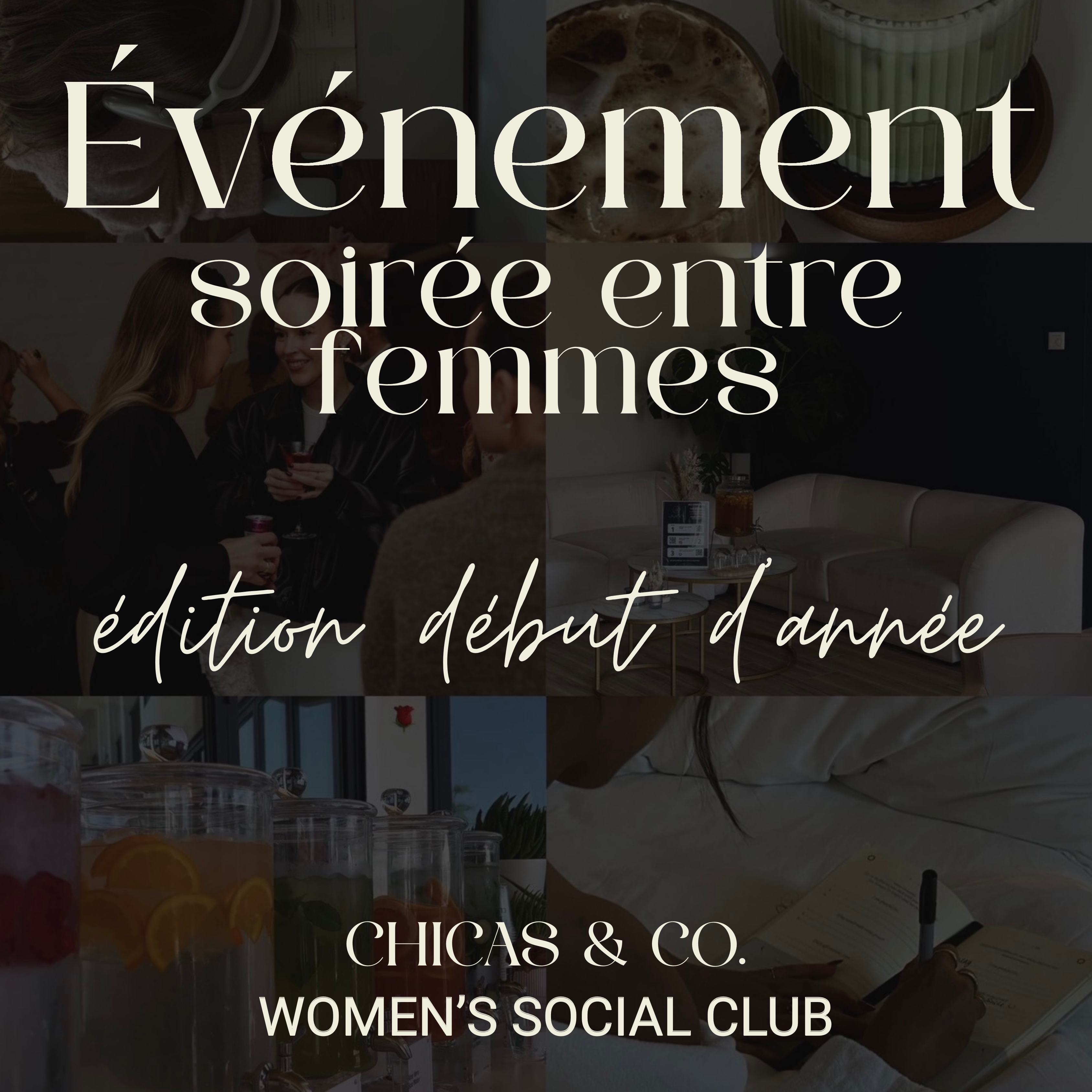 Soirée entre femmes | édition début d’année ✨🌿