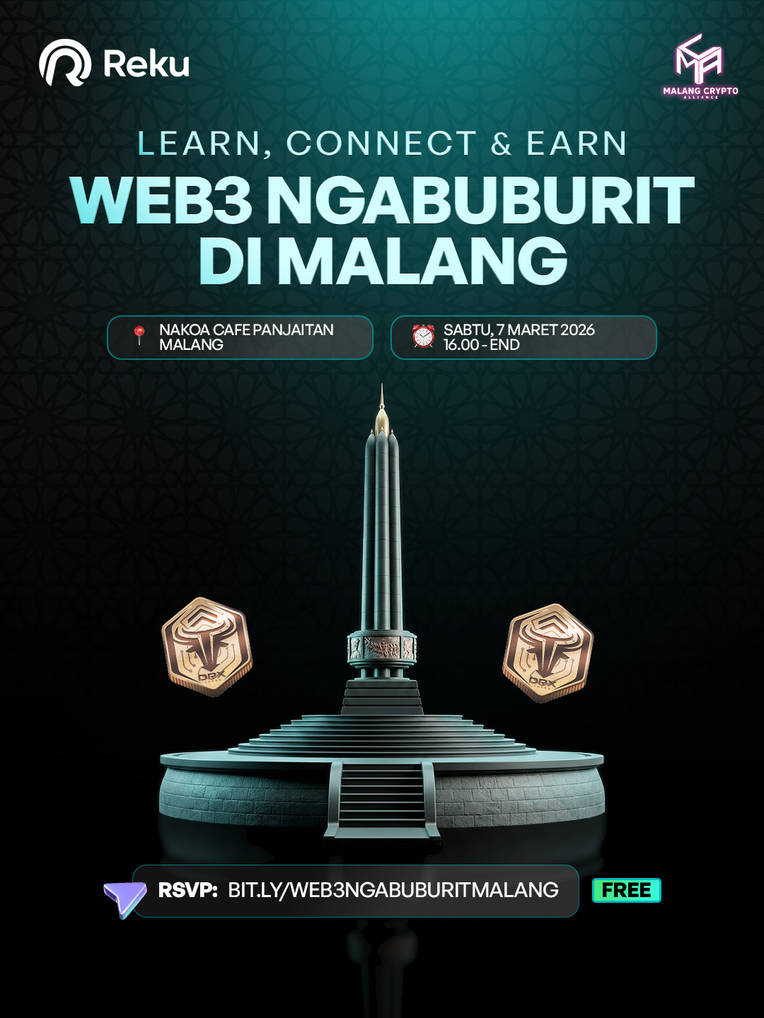 Web3 Ngabuburit Malang: Learn, Connect, & Earn