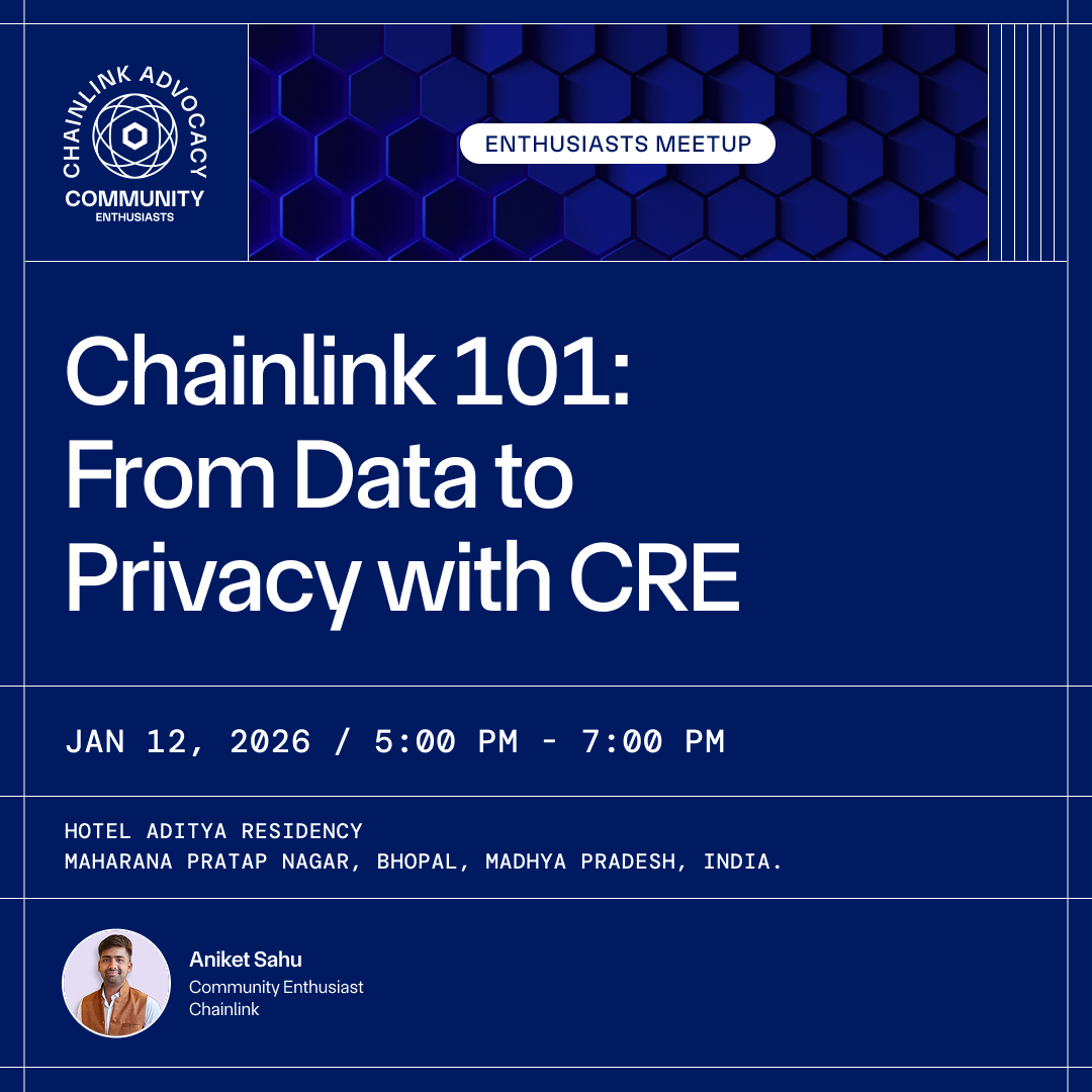 Chainlink 101: From Data to Privacy with CRE