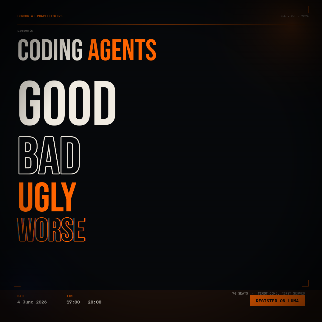 Coding Agents: Good, Bad, Ugly and Worse