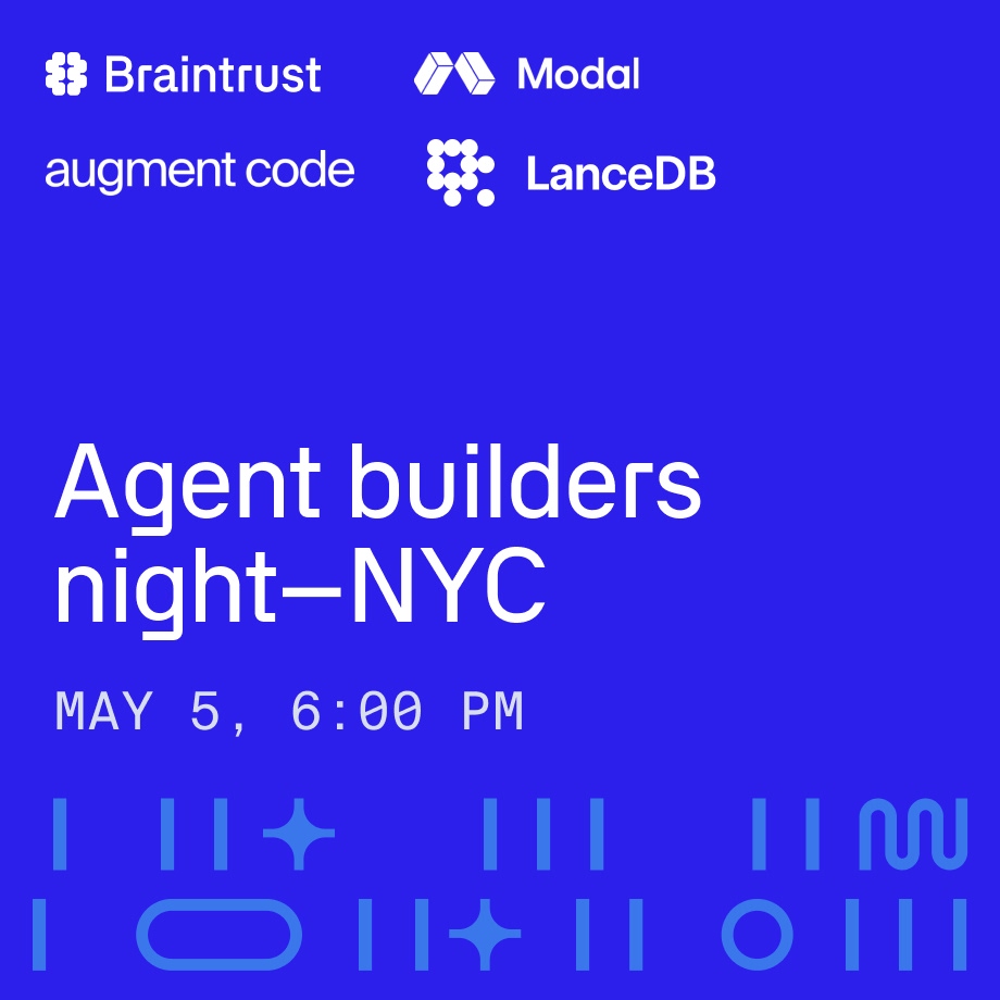 Agent builders night - NYC