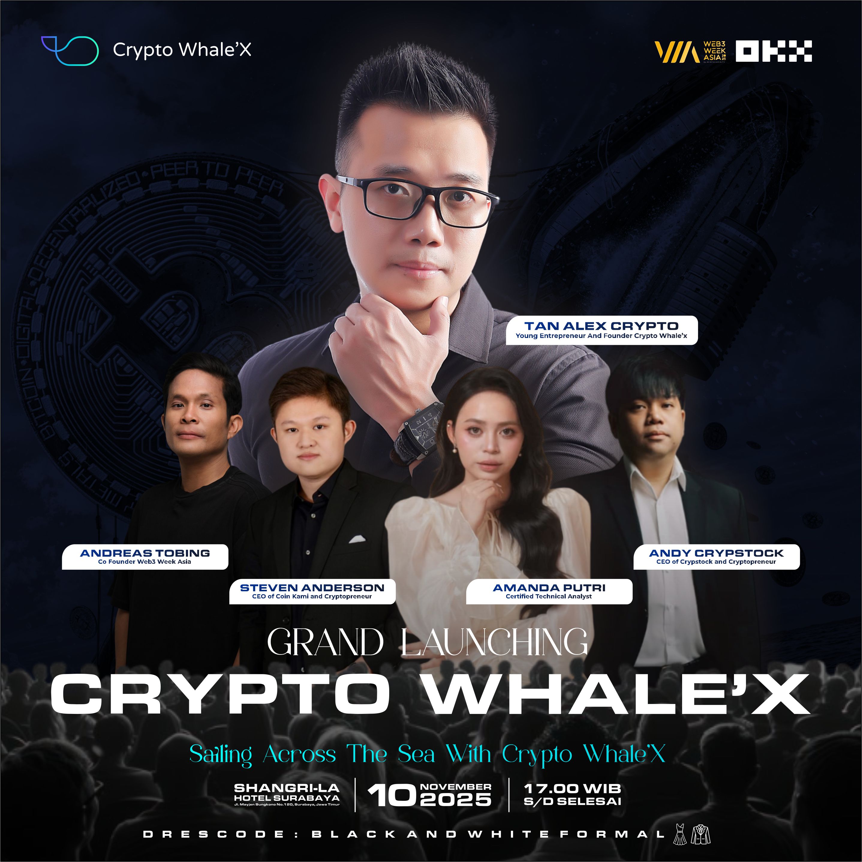 Sailing Across The Sea With Cryptowhale'X