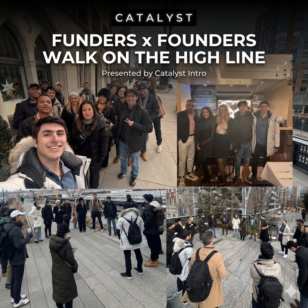 Cover art for #The High Line Founder and Investor Walk by Catalyst Intro — Cafe Ambrosia New York