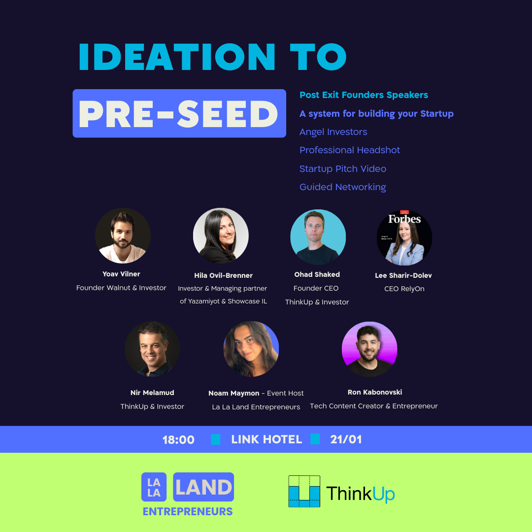 Ideation To Pre-Seed