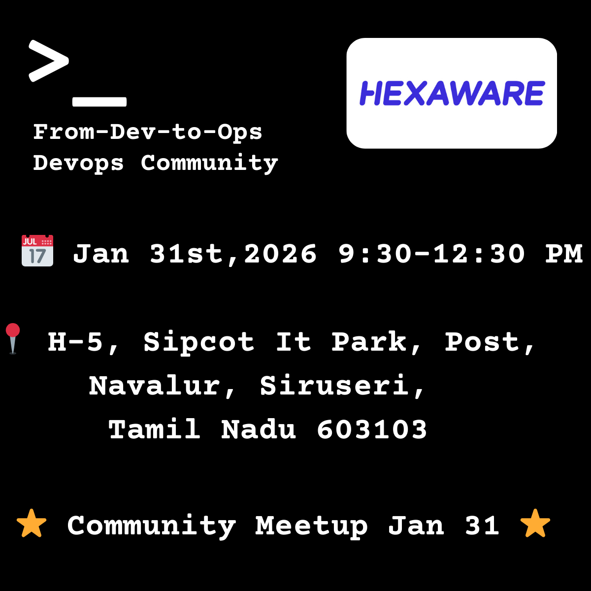 From-Dev-to-Ops | Devops Community Meetup Jan 31