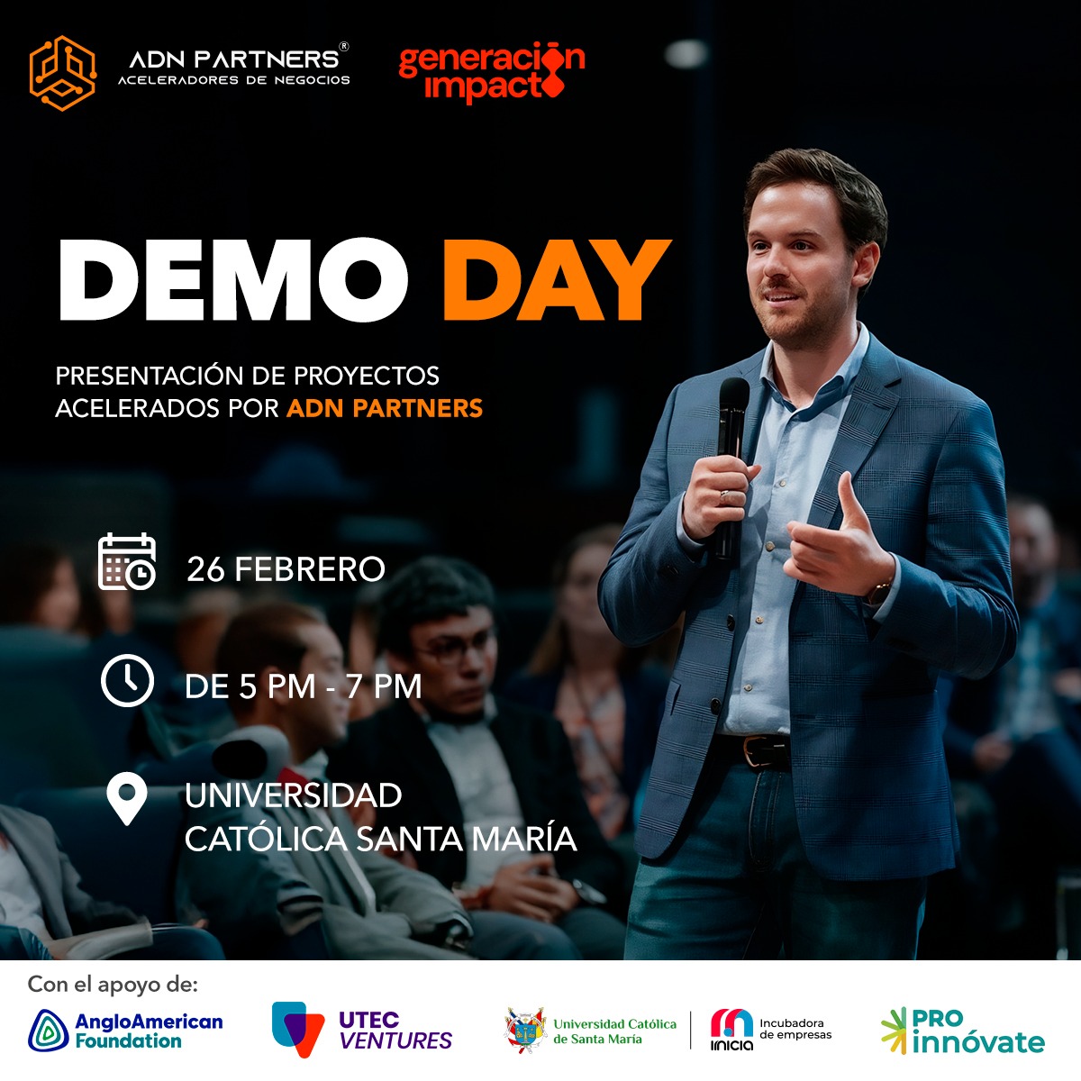 Presentación de Proyectos Acelerados por ADN Partners | Generación Impacto