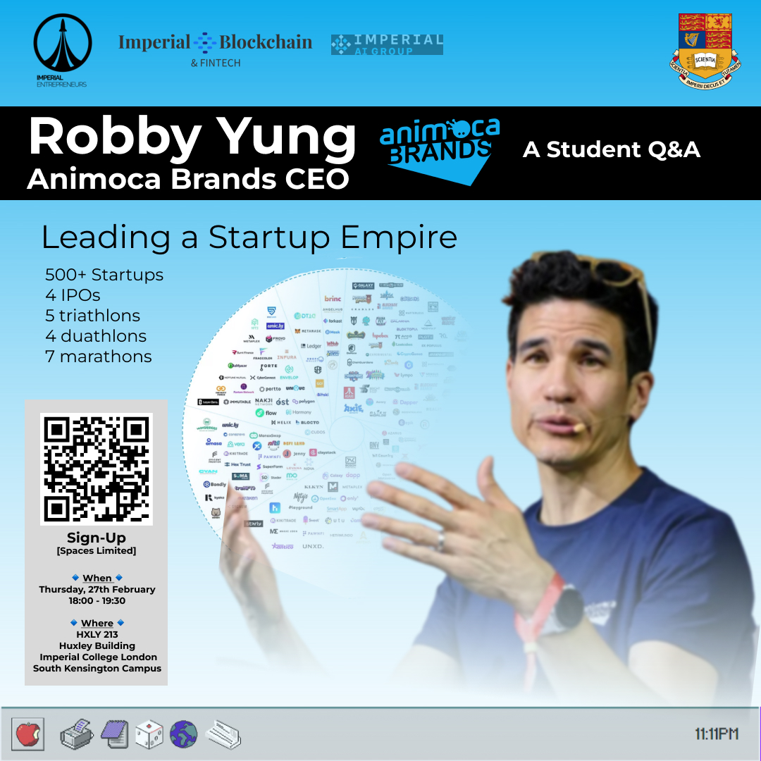 Panel Discussion at Imperial with Robby Yung: Animoca Brands CEO