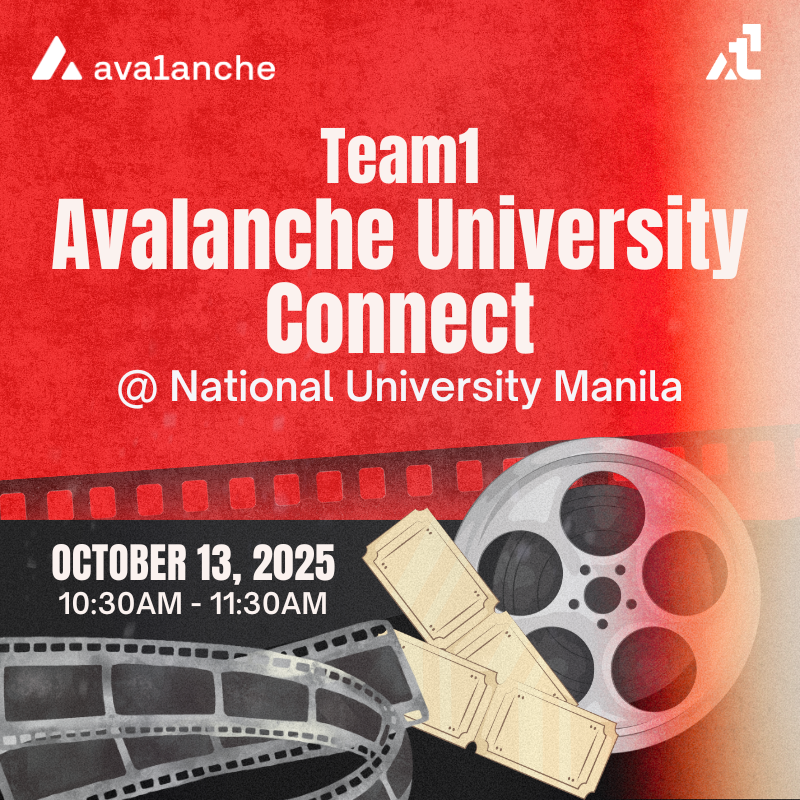 Team1 Avalanche University Connect @ National University Manila