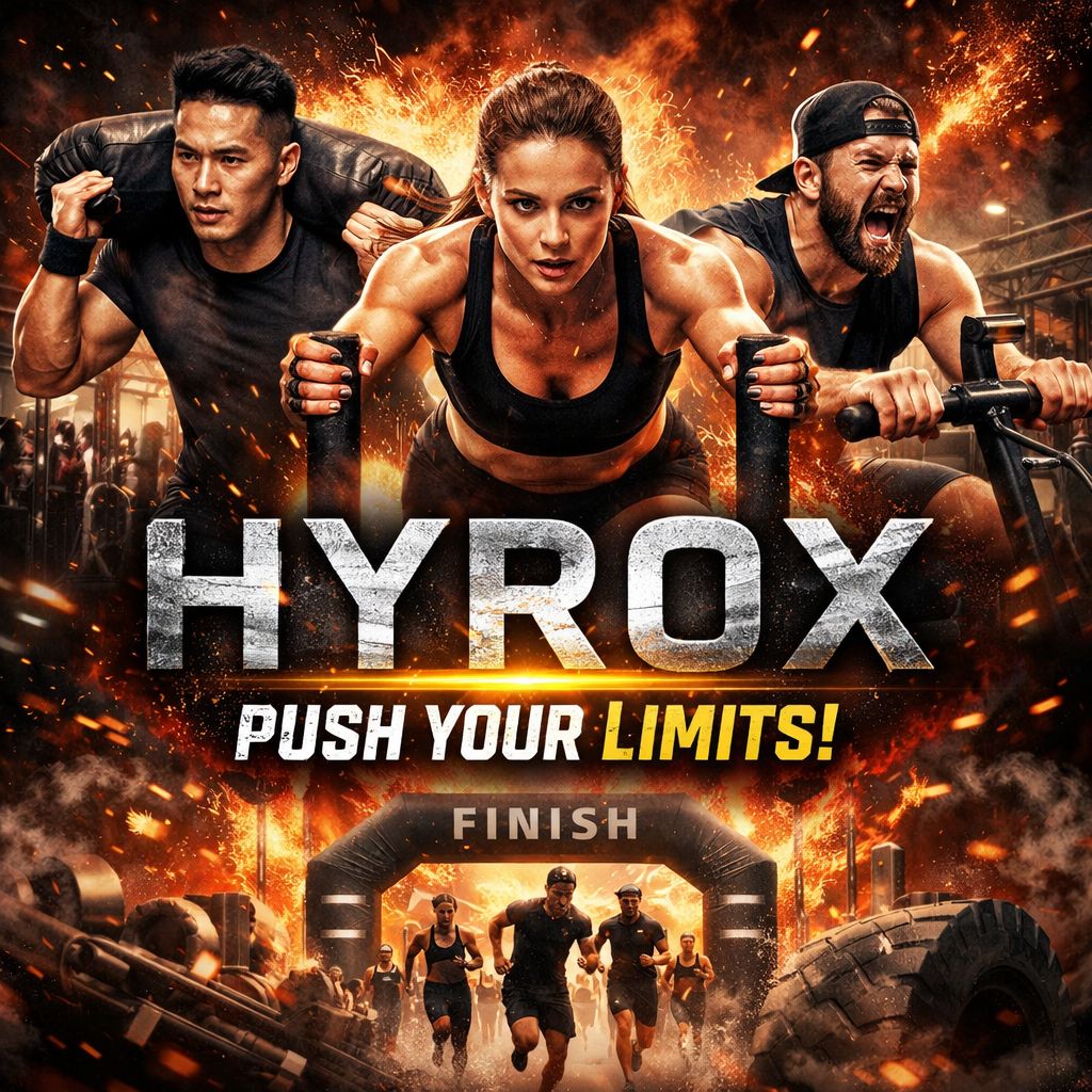 HYROX 應援 Iron Scholar 集氣派對 – Push Your Limits!